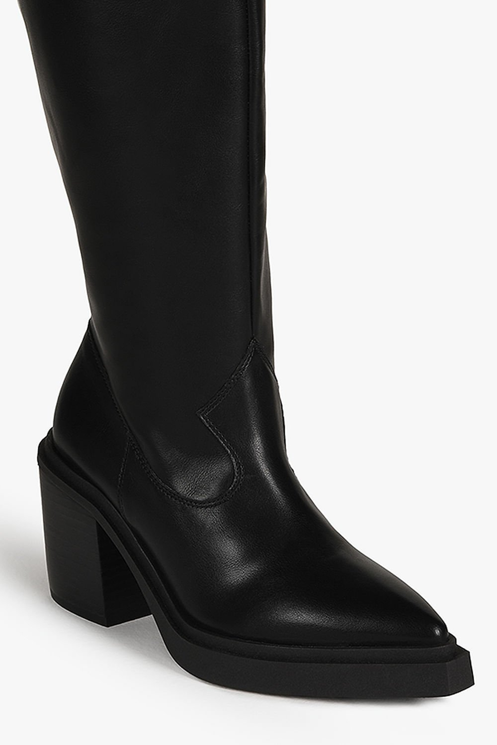 Bota Feminina Cano Longo Mundial Turmalina Preto 2