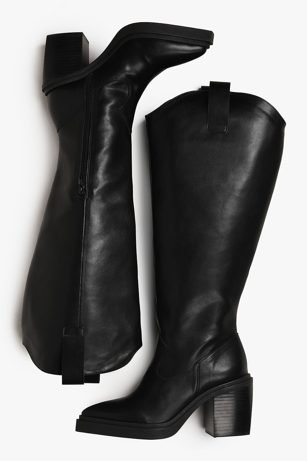 Bota Feminina Cano Longo Mundial Turmalina Preto 3