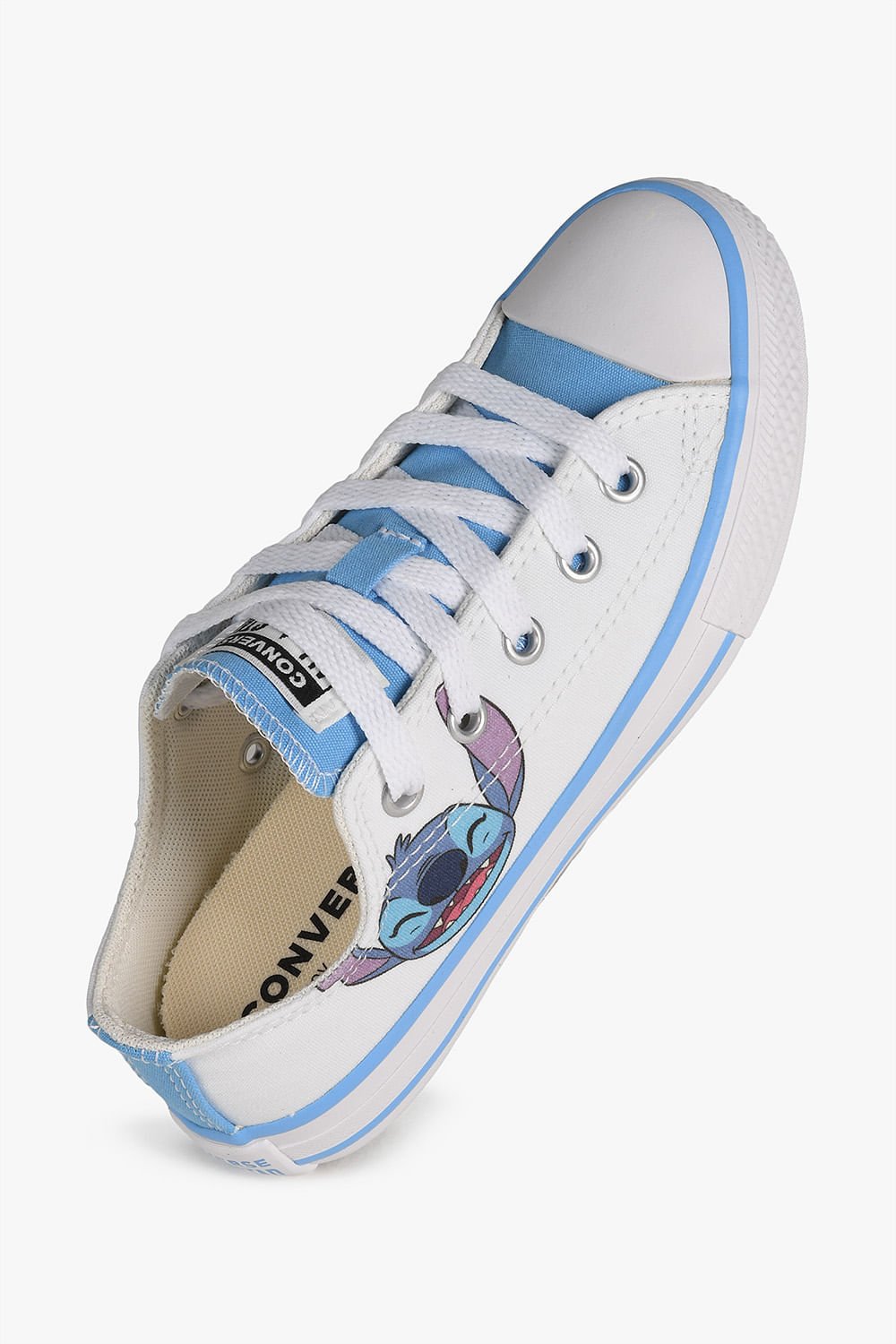 Tênis Infantil Converse Chuck Taylor All Star Stitch Branco 2