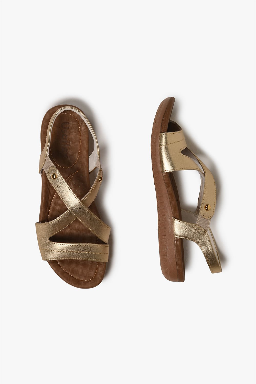 Conforto Feminino Usaflex Guida Dourado 3