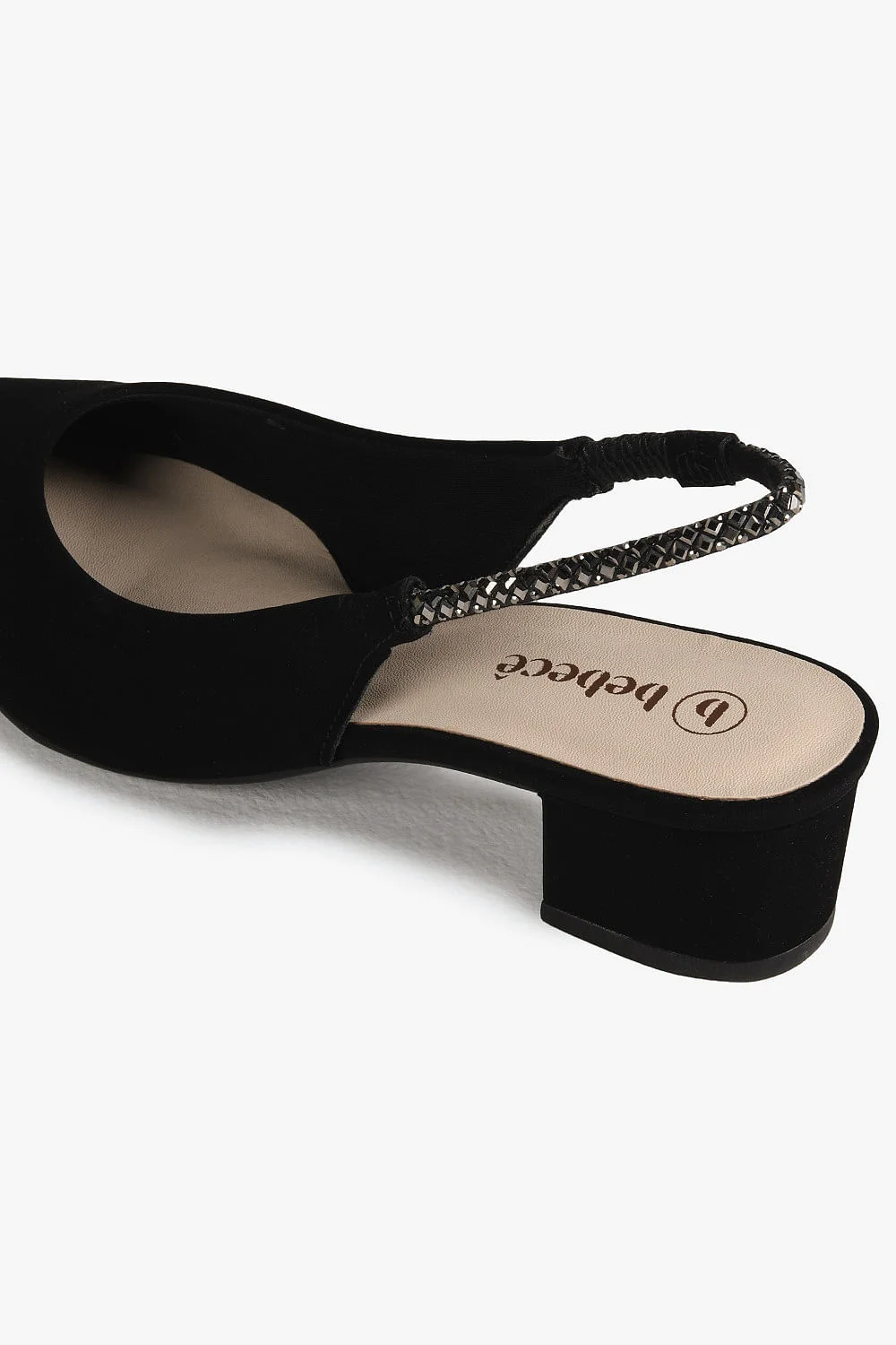 Scarpin Feminino Slingback Bebecê Vanderleia Preto 2