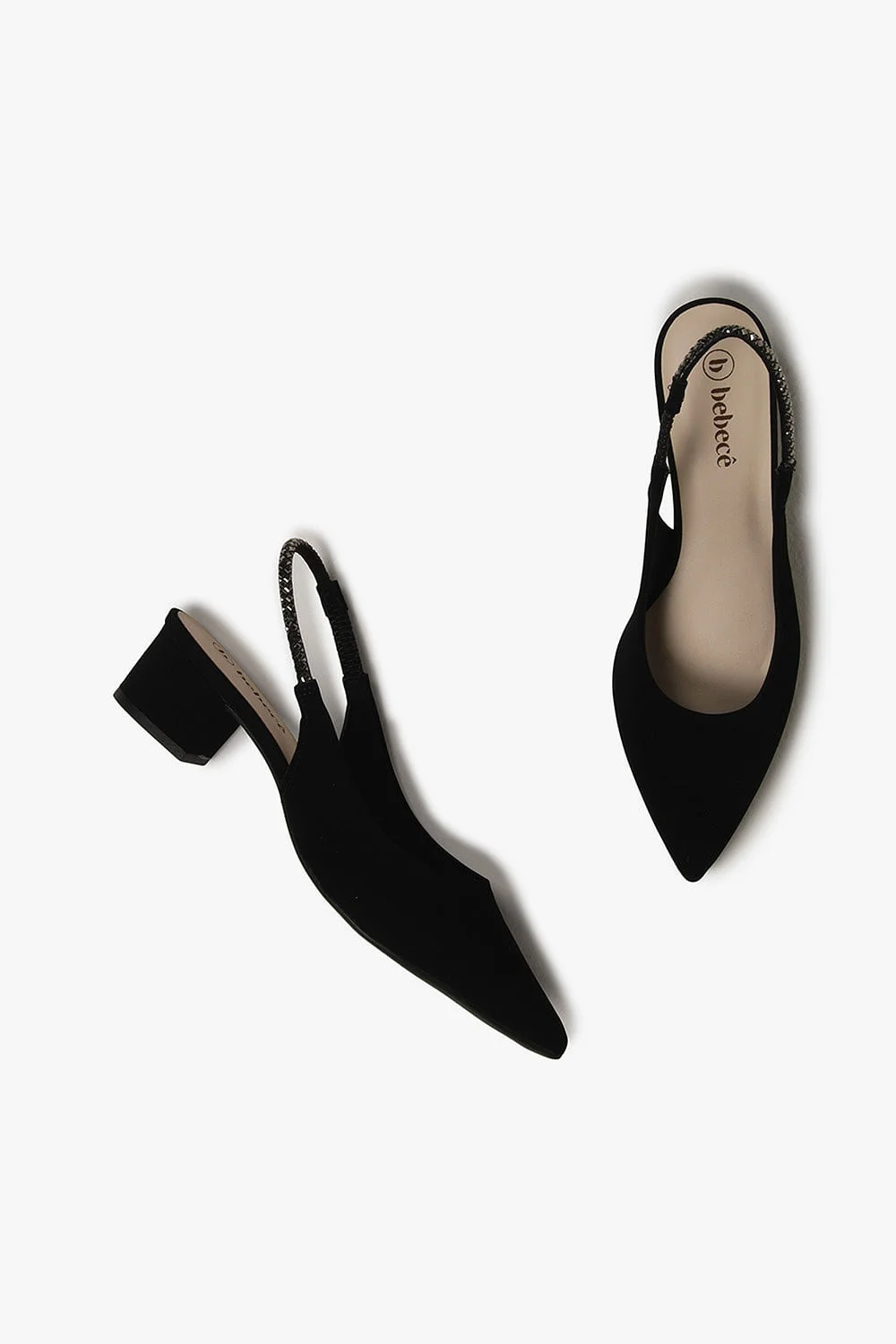Scarpin Feminino Slingback Bebecê Vanderleia Preto 3