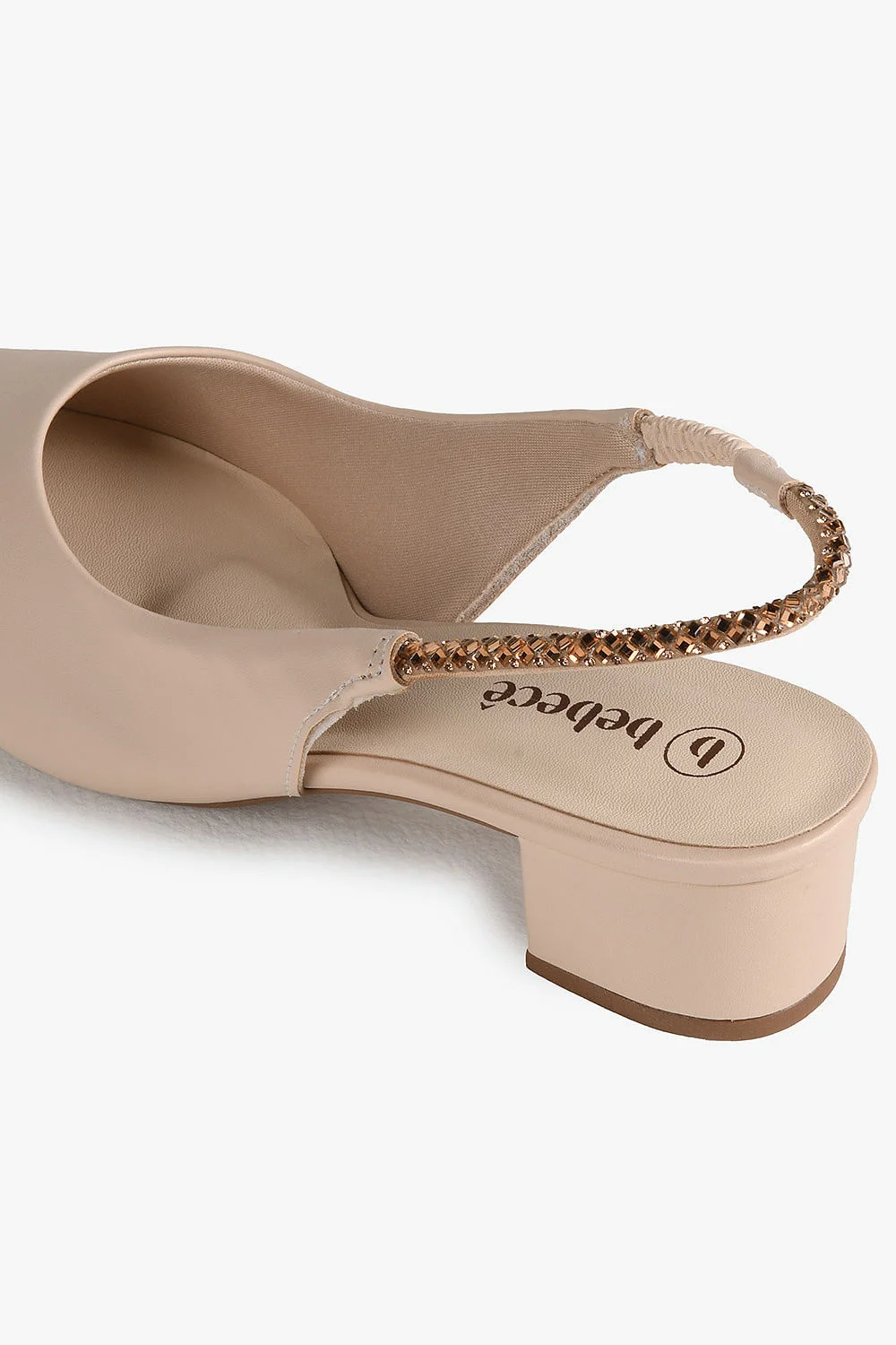 Scarpin Feminino Slingback Bebecê Vanderleia Off White 2