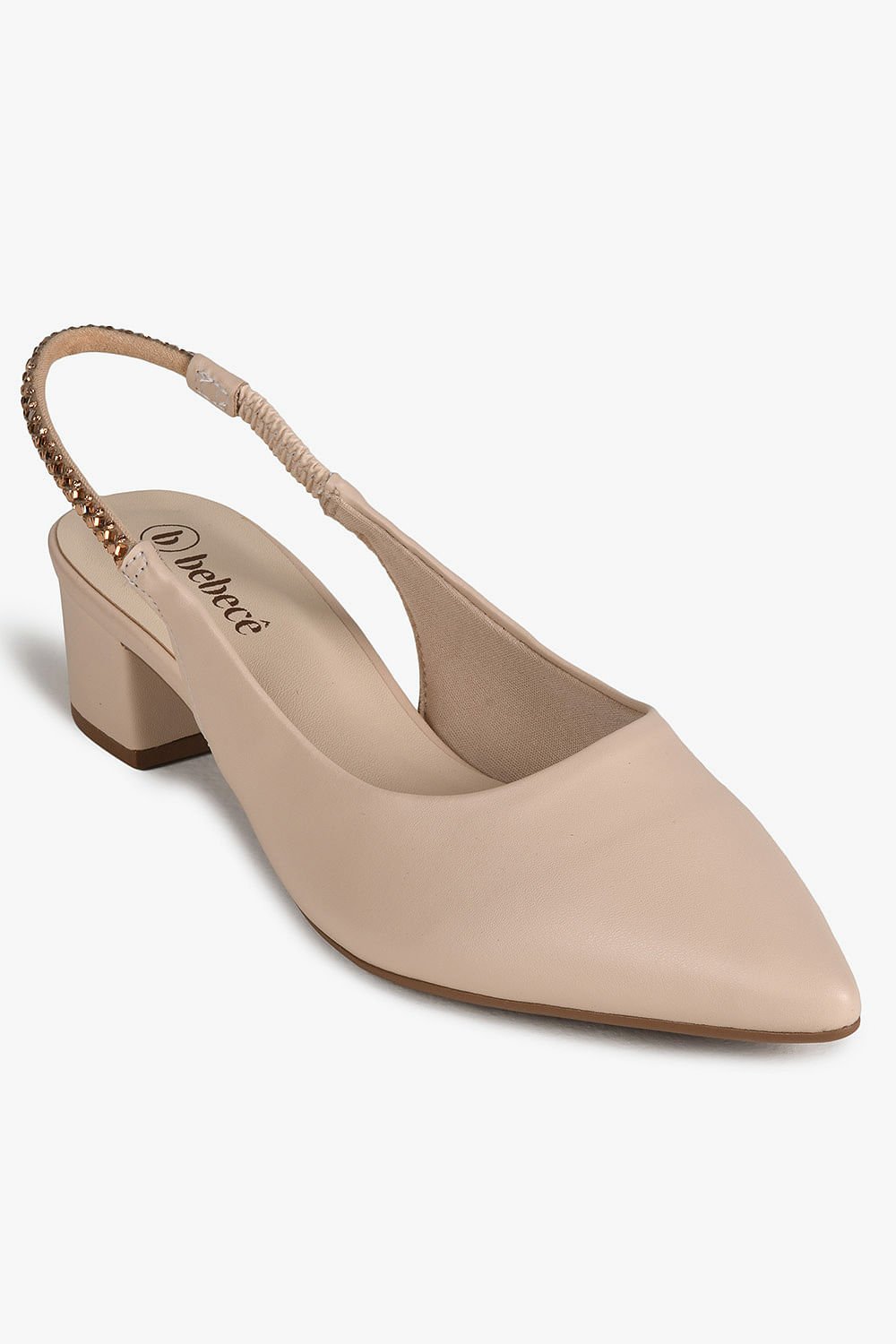 Scarpin Feminino Slingback Bebecê Vanderleia Off White 4