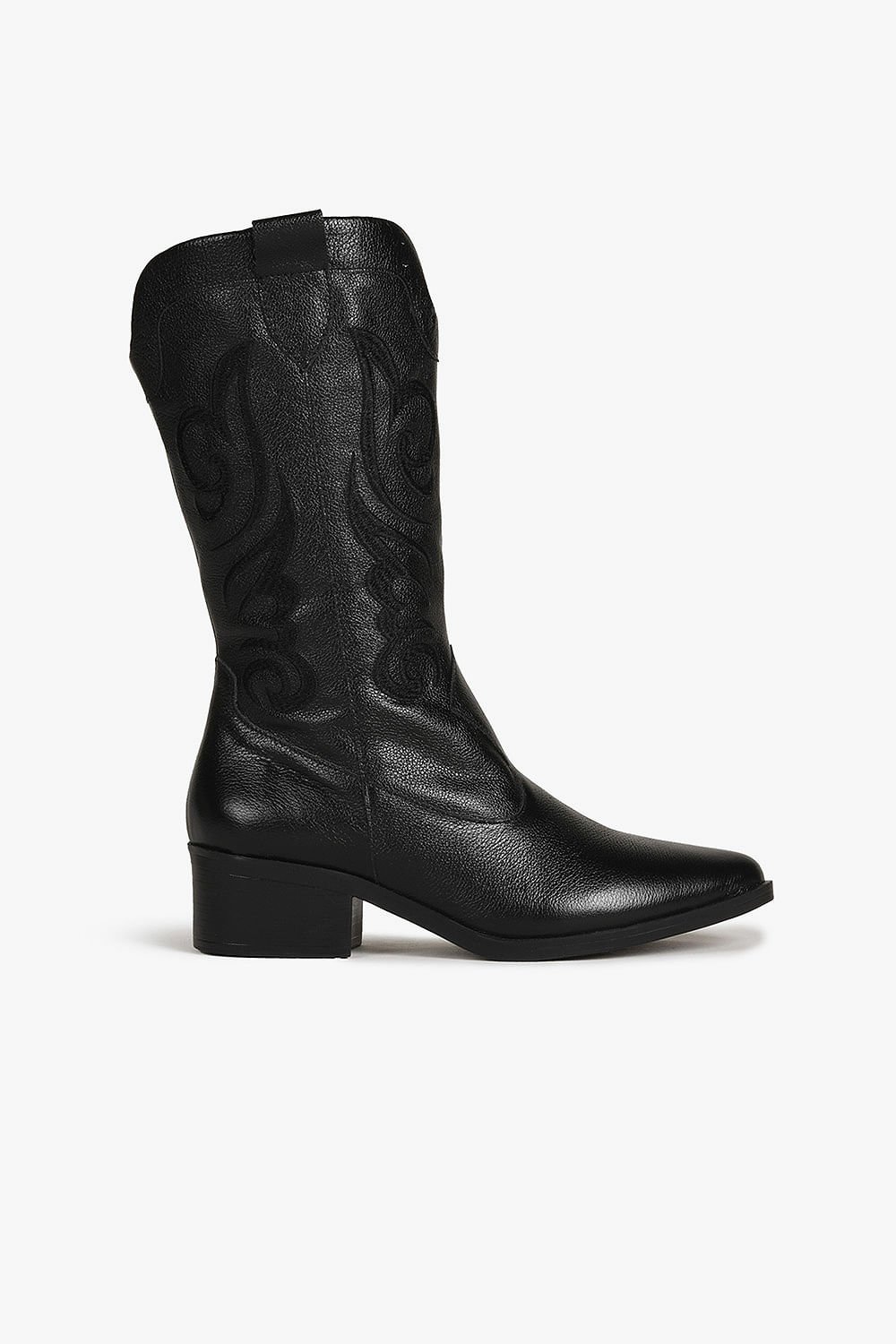 Bota Texana Feminina Cano Médio Mundial Thaila