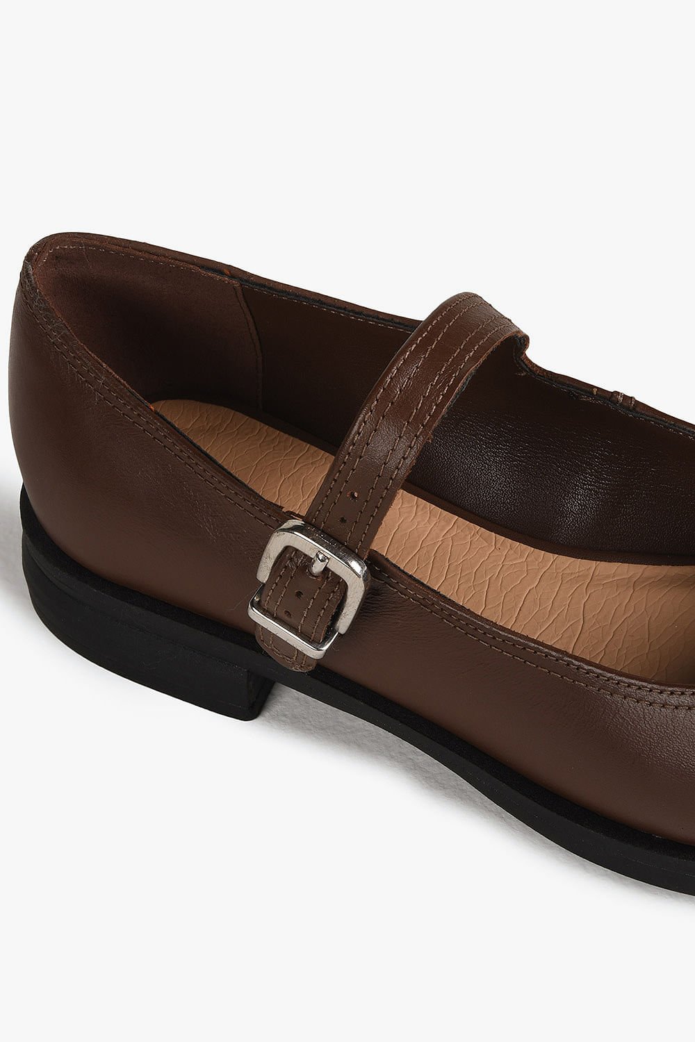 Sapato Feminino De Boneca Bottero Raven Café 2