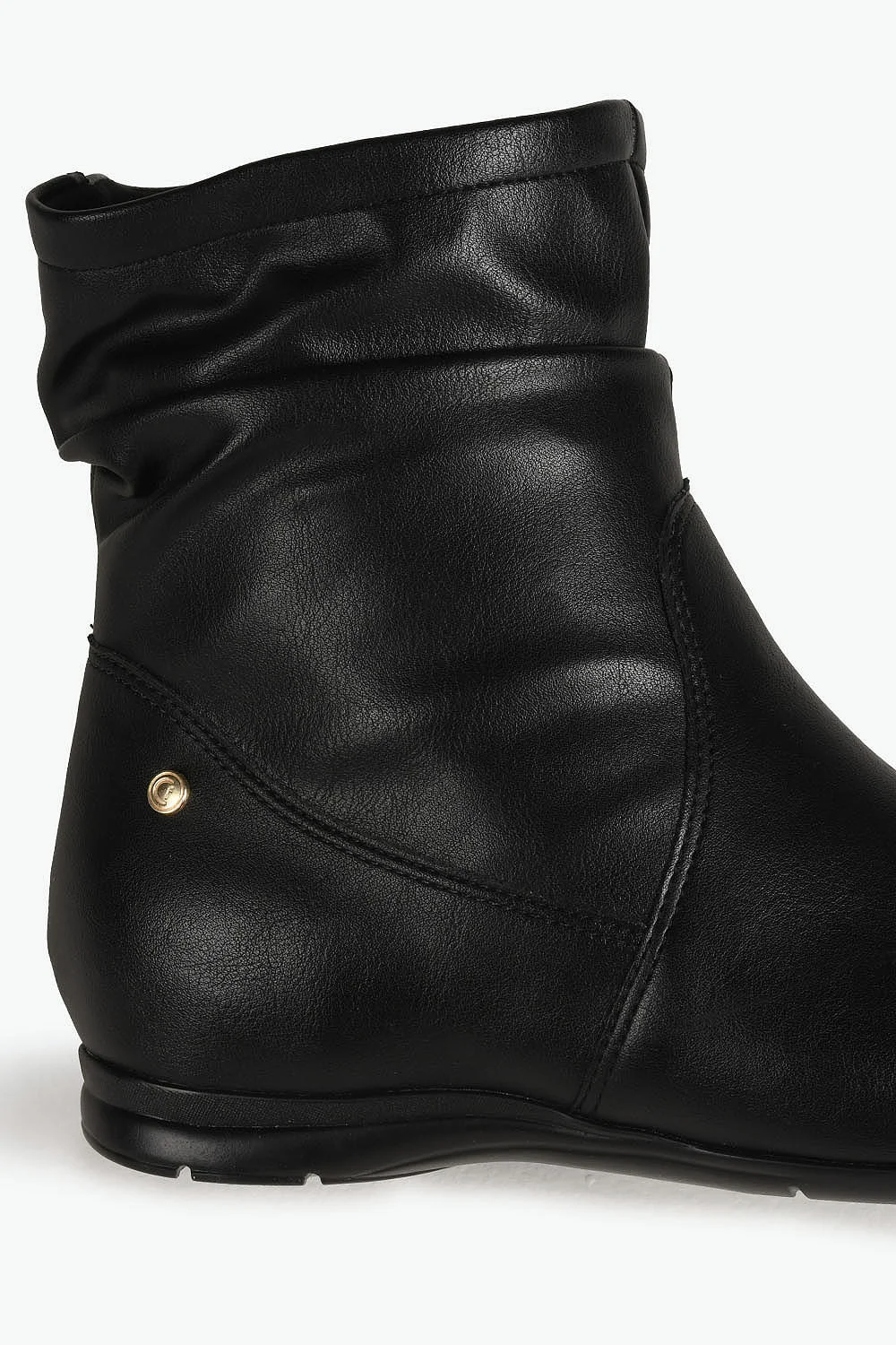 Bota Feminina Cano Curto Comfortflex Priscila Preto 2