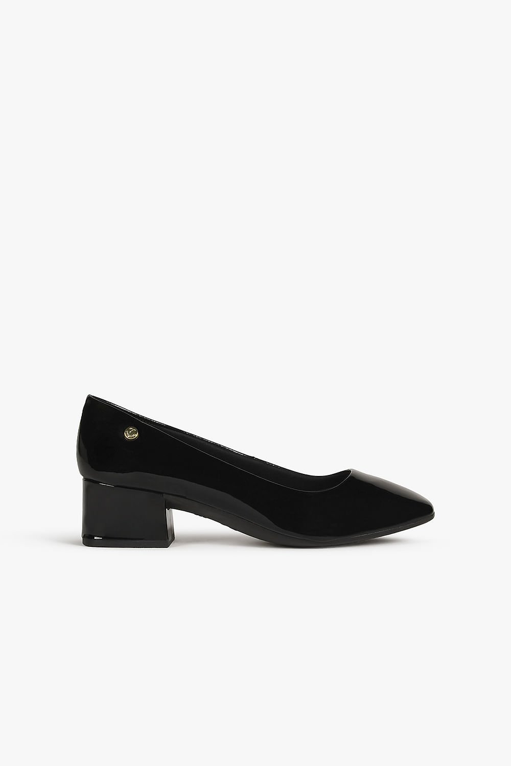 Sapato Feminino Salto Médio Via Uno Izadora Preto 1