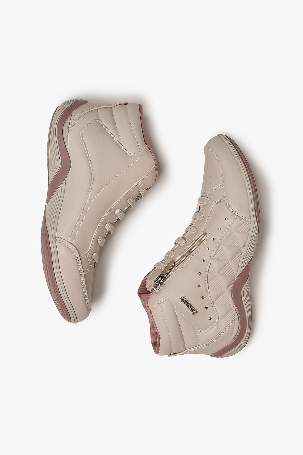 Tênis Feminino Cano Alto Kolosh Rachel Off White 3