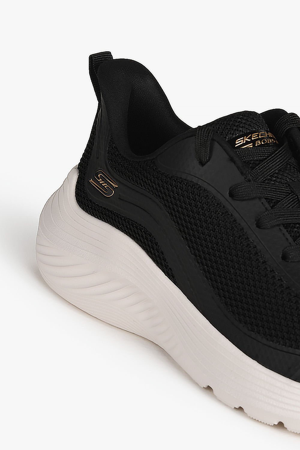 Tênis Skechers BOBS Sport Squad Waves Feminino Preto 2