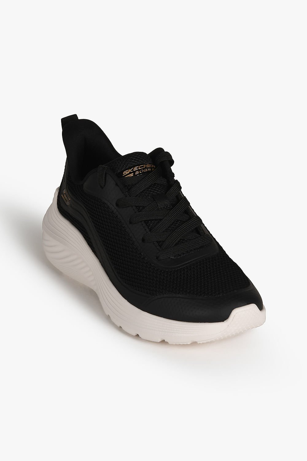 Tênis Skechers BOBS Sport Squad Waves Feminino Preto 4