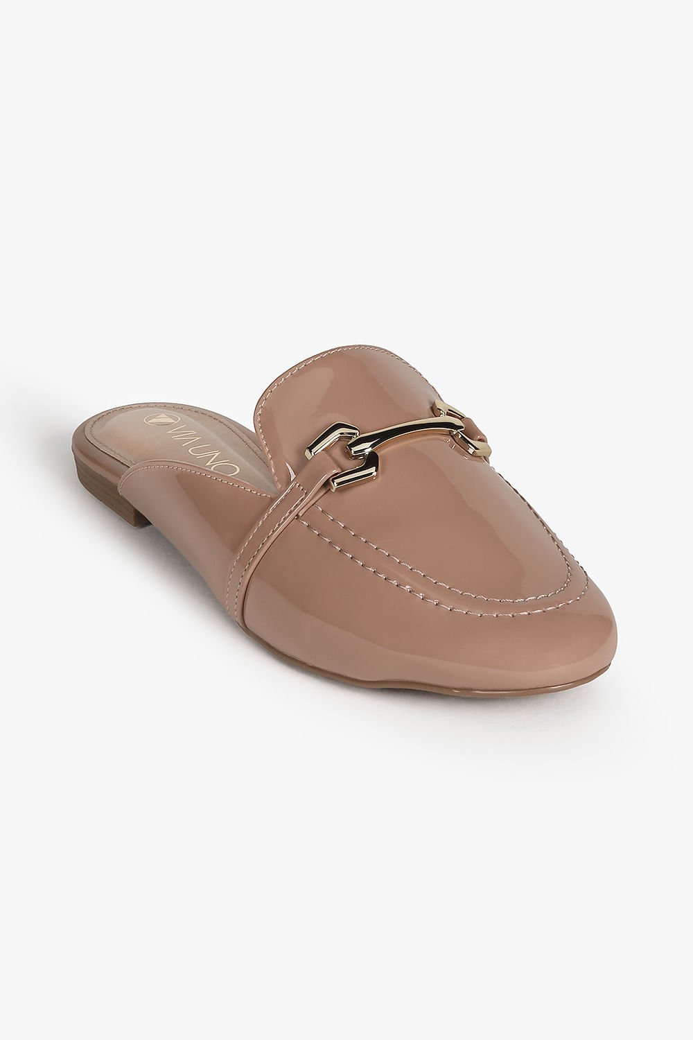 Mule Feminino Via Uno Luizza Bege 4