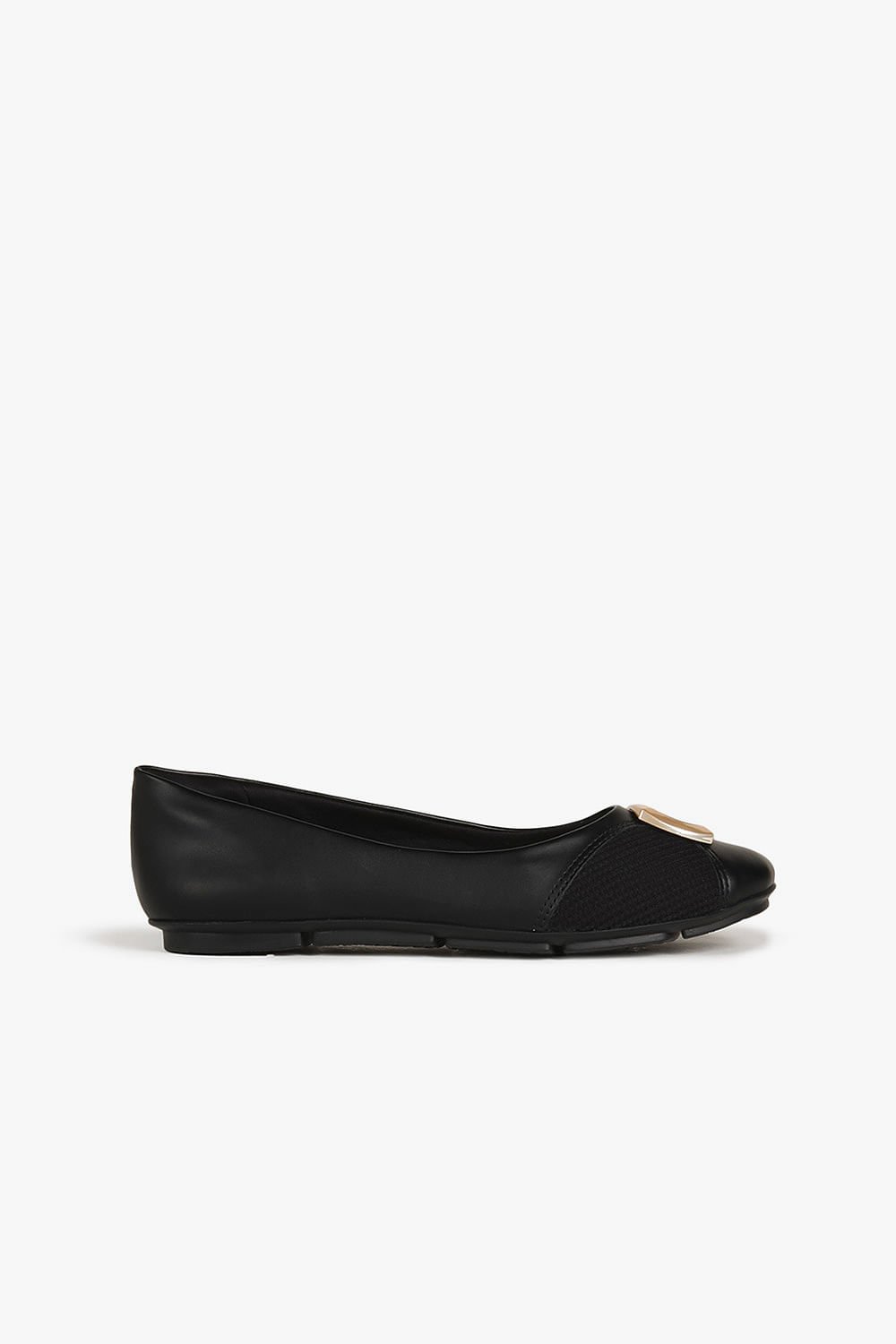 Sapatilha Feminina Comfortflex Celia Preto 1