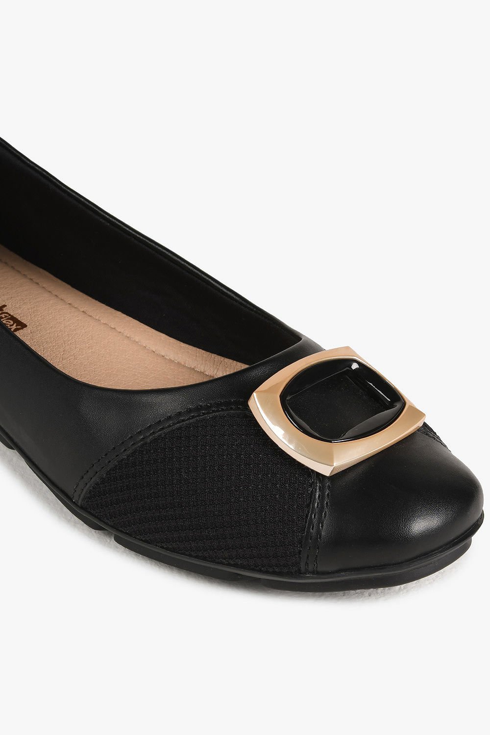 Sapatilha Feminina Comfortflex Celia Preto 3