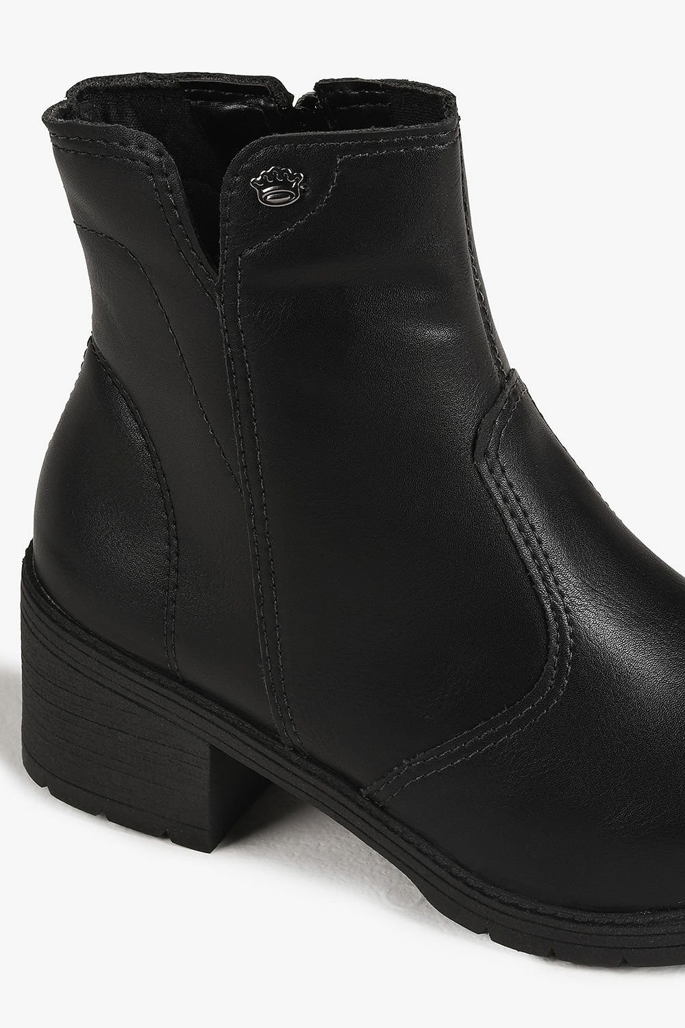 Bota Infantil Cano Médio Pink Cats Ester Preto 2