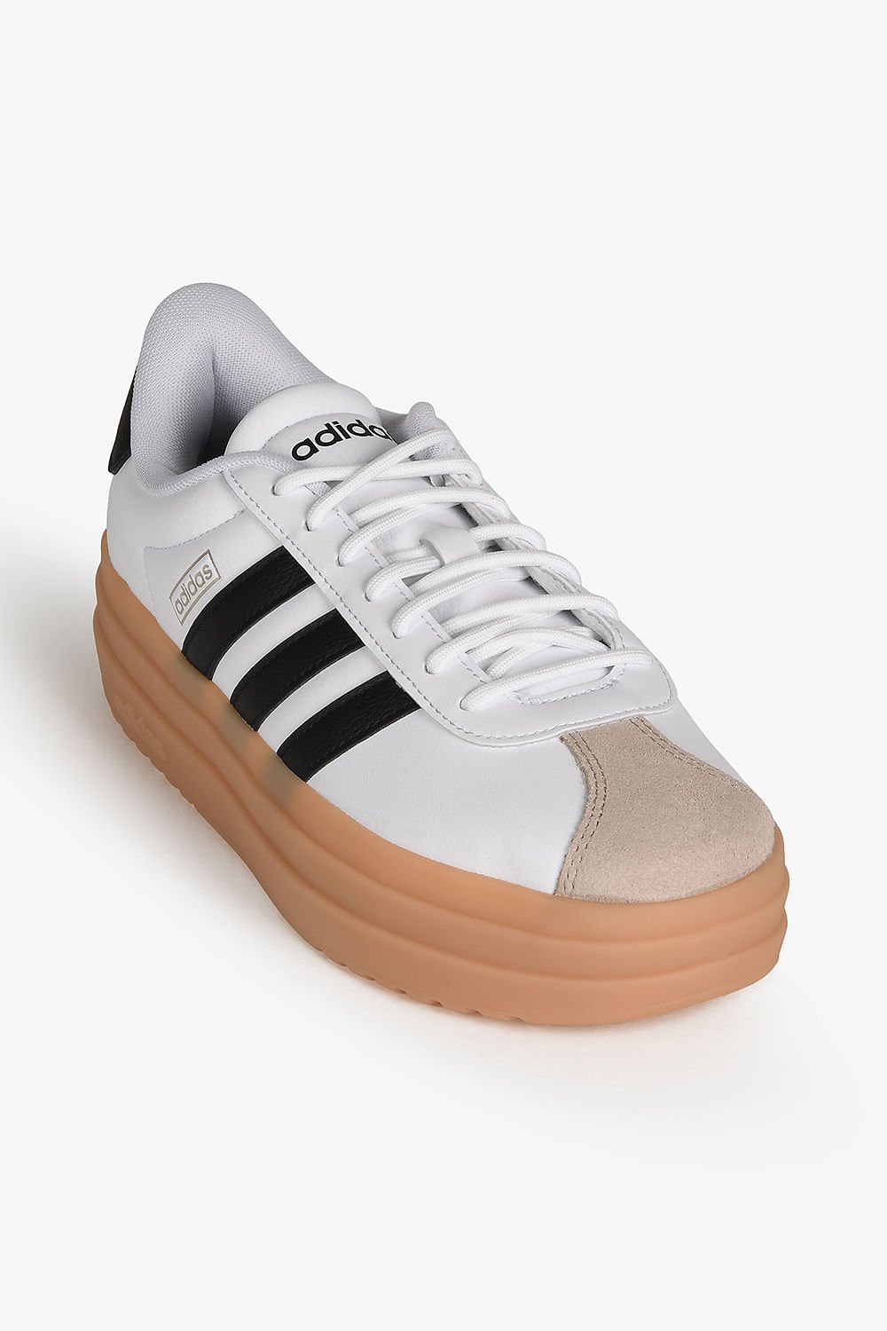 Tênis Adidas VL Court Bold Plataforma Feminino Branco 11