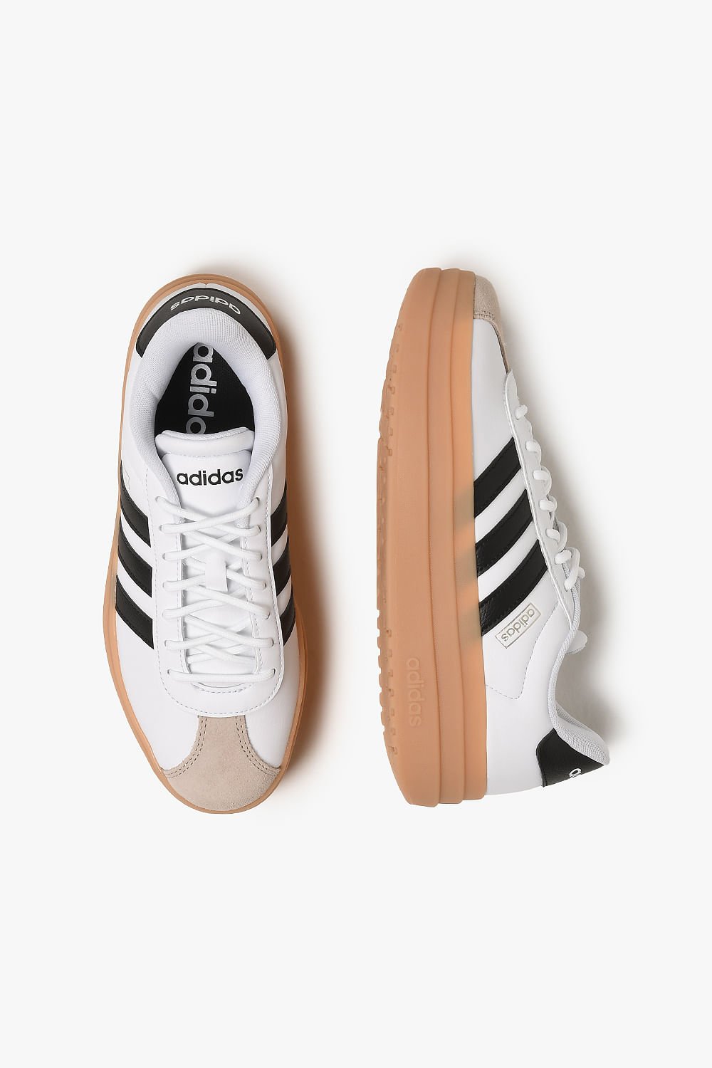 Tênis Adidas VL Court Bold Plataforma Feminino Branco 5