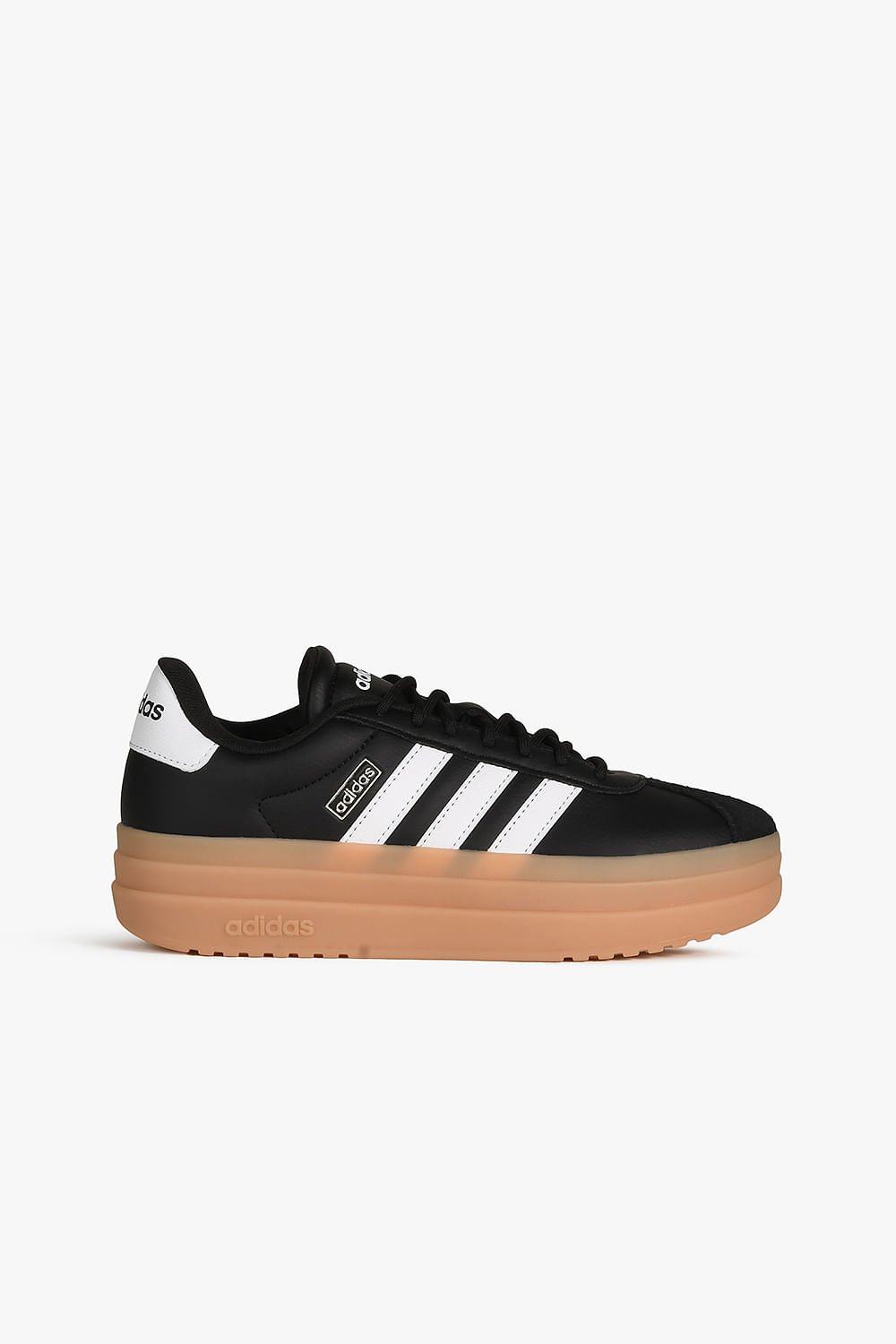 Tênis Casual Feminino VL Court Bold Preto Adidas IH3081 Preto/Branco