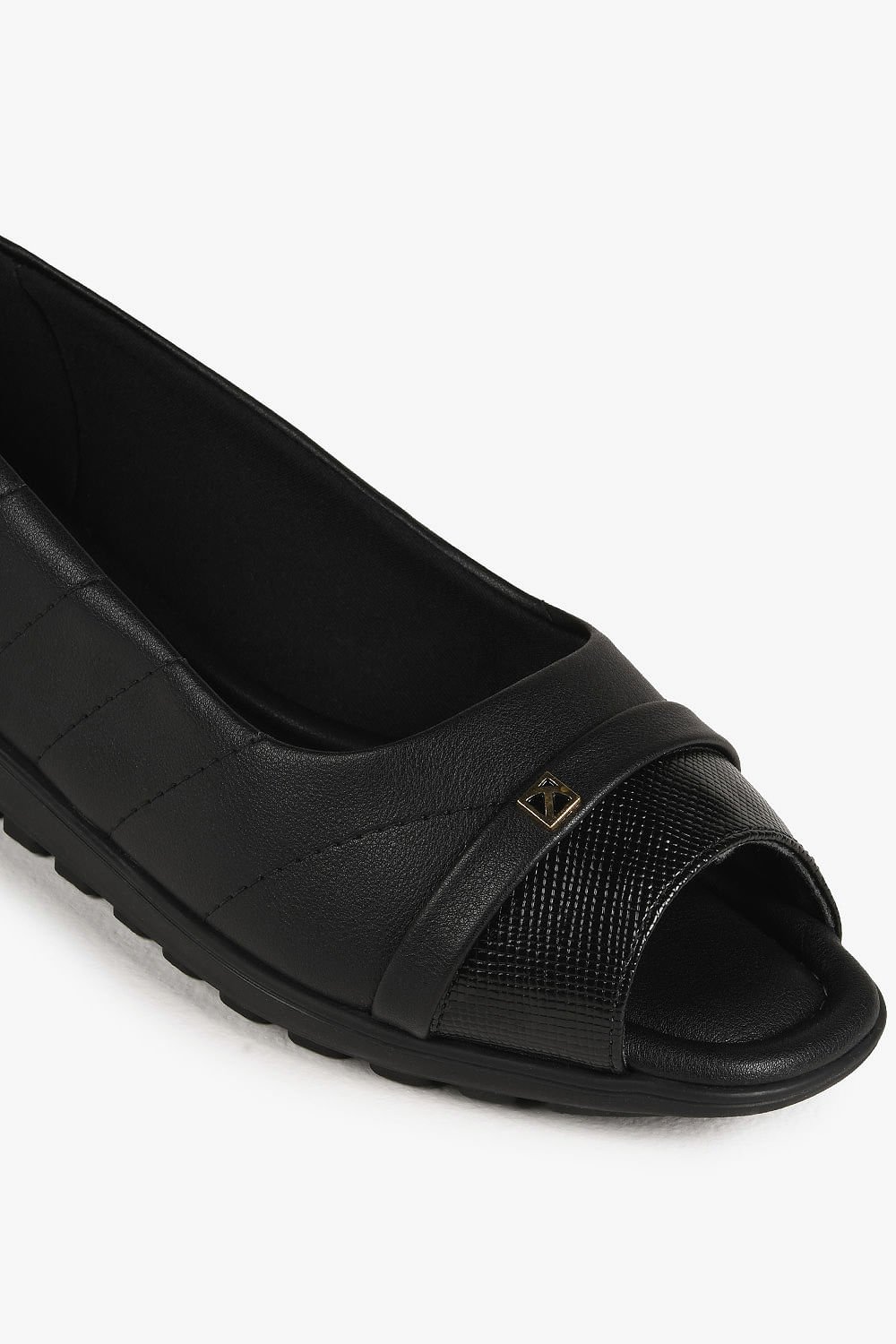 Sandália Feminina Peep Toe piccadilly Donisete Preto 2