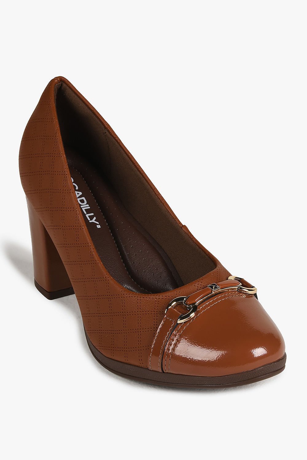 Sapato Feminino Salto Alto Piccadilly Violeta Caramelo 4