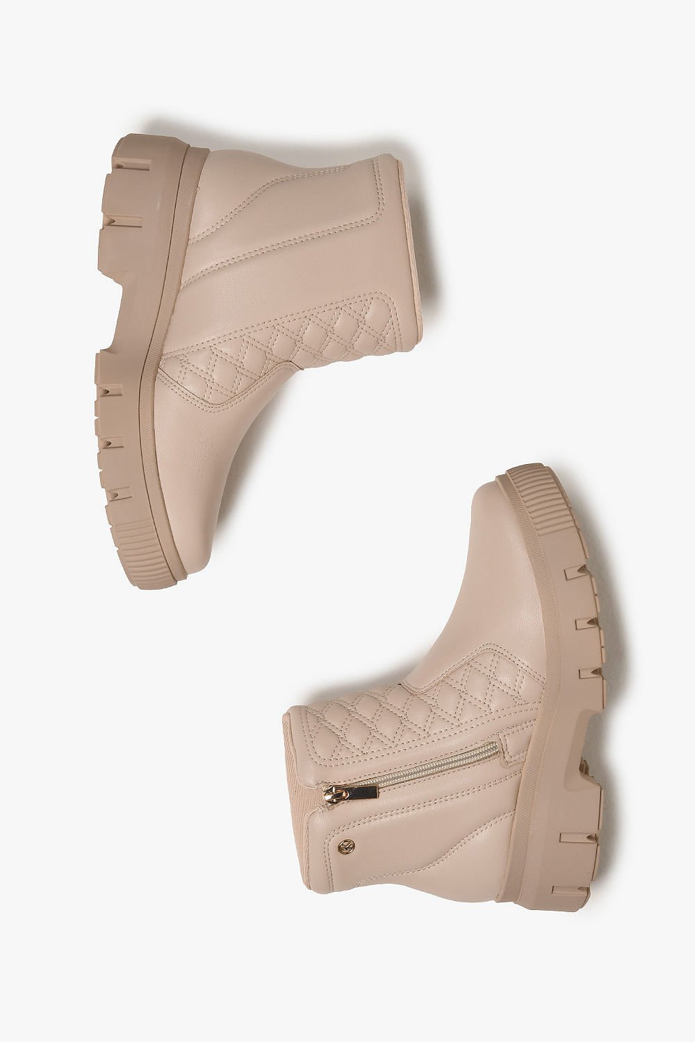 Bota Feminina Cano Curto Kolosh Karine Off White 3
