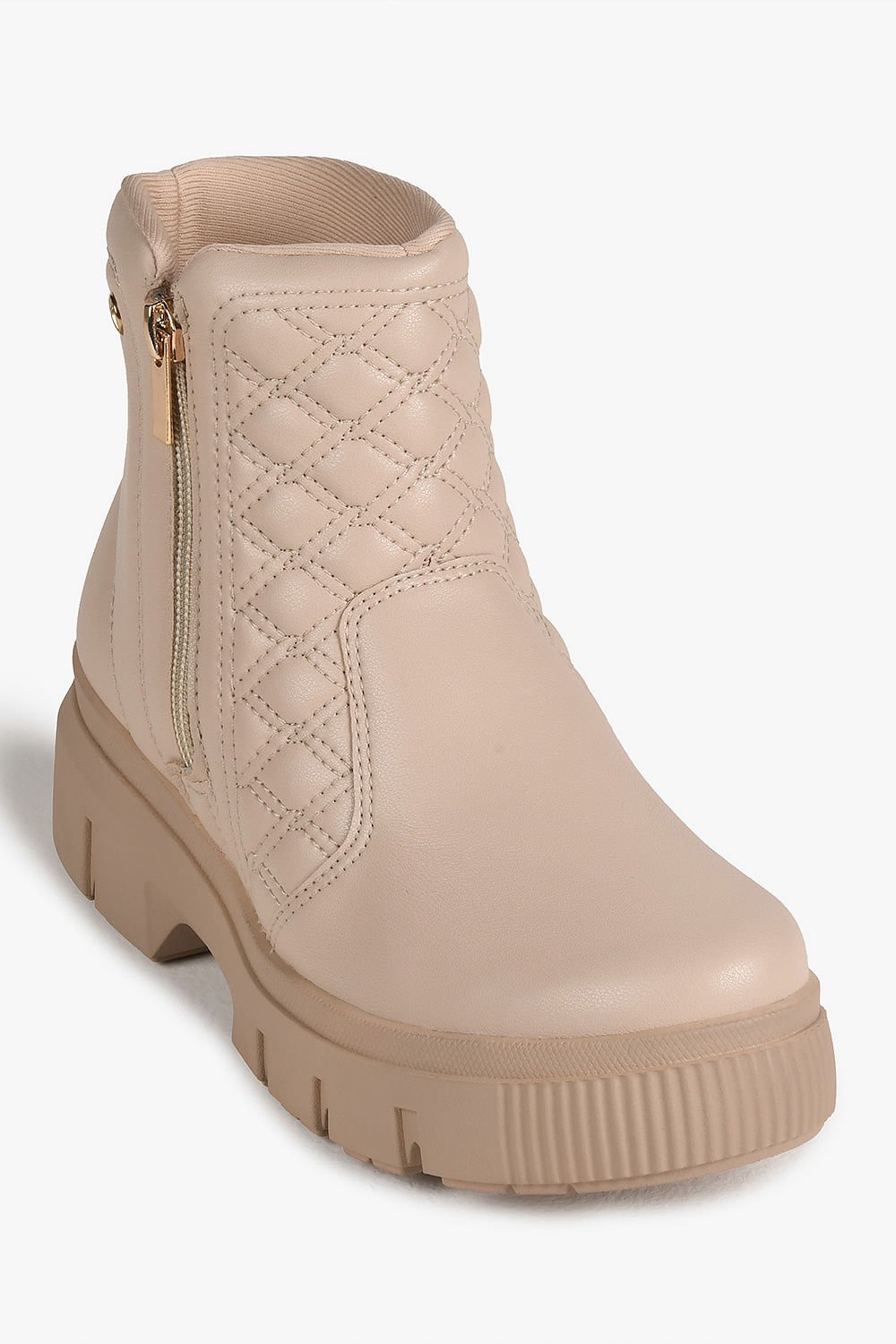 Bota Feminina Cano Curto Kolosh Karine Off White 4