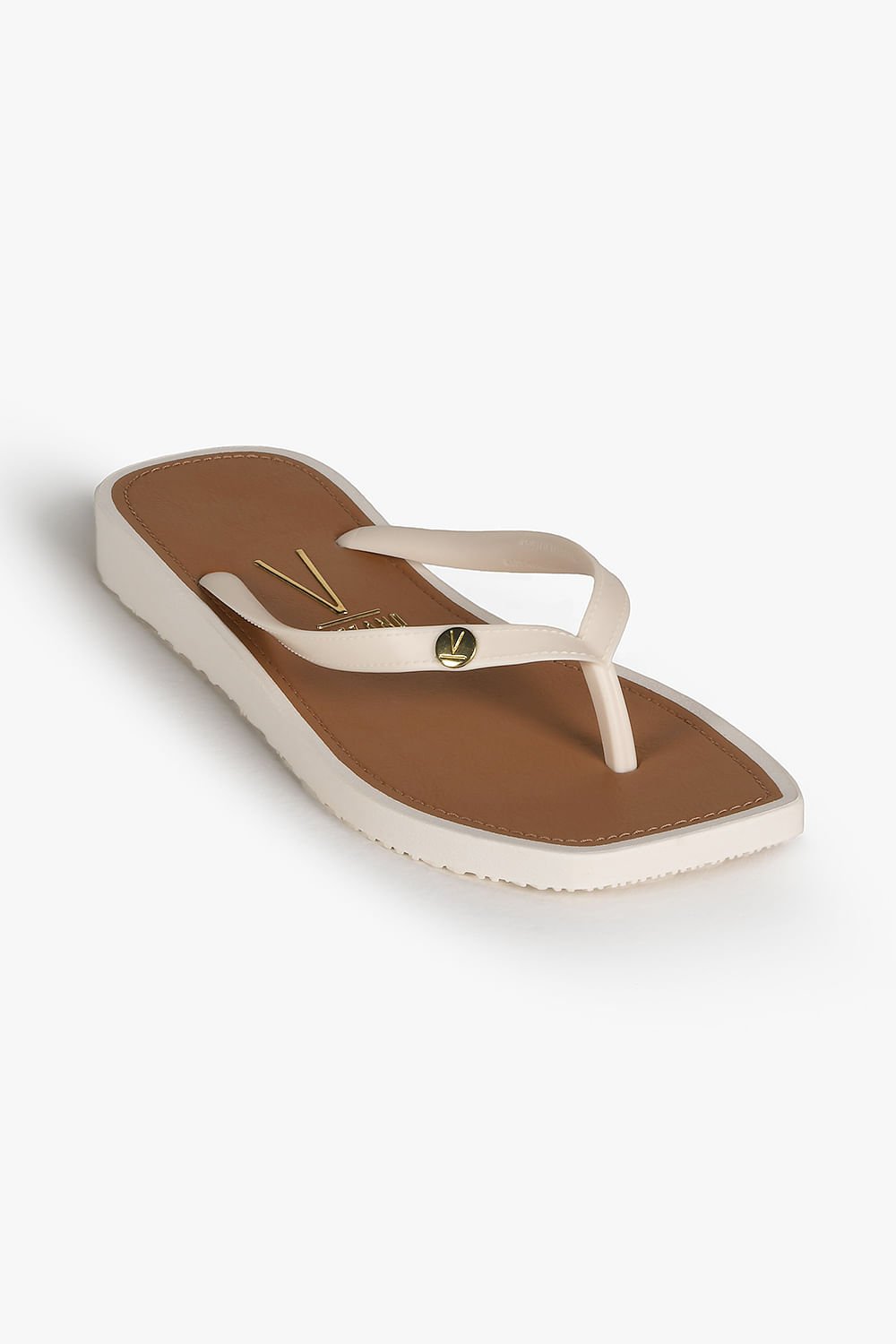 Chinelo Feminino Vizzano Aurea Off White 4