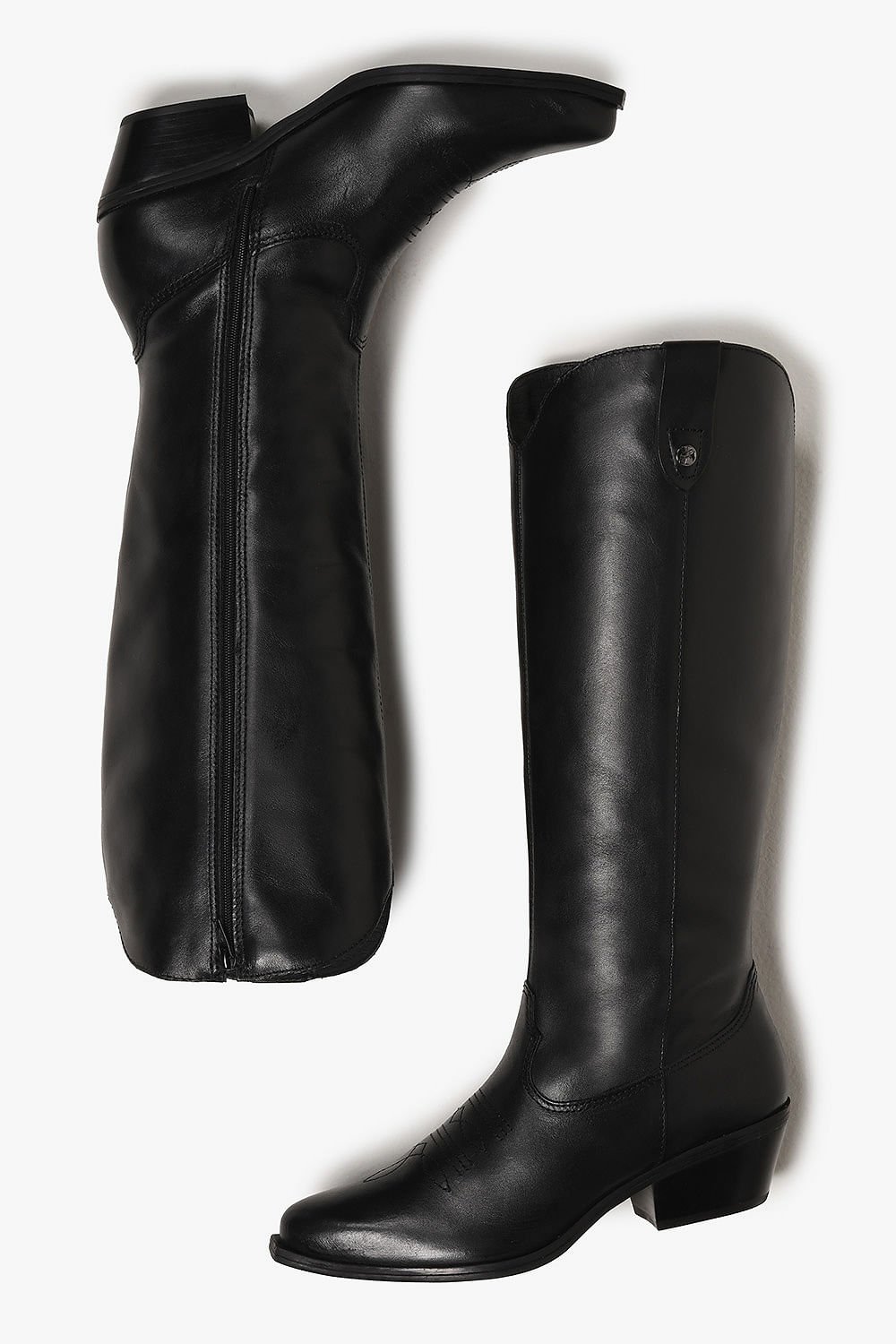 Bota Feminina Cano Longo Bottero Ursula Preto 3