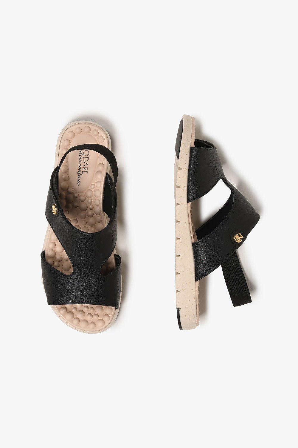 Conforto Feminino Papete Modare Stefanie Preto 3