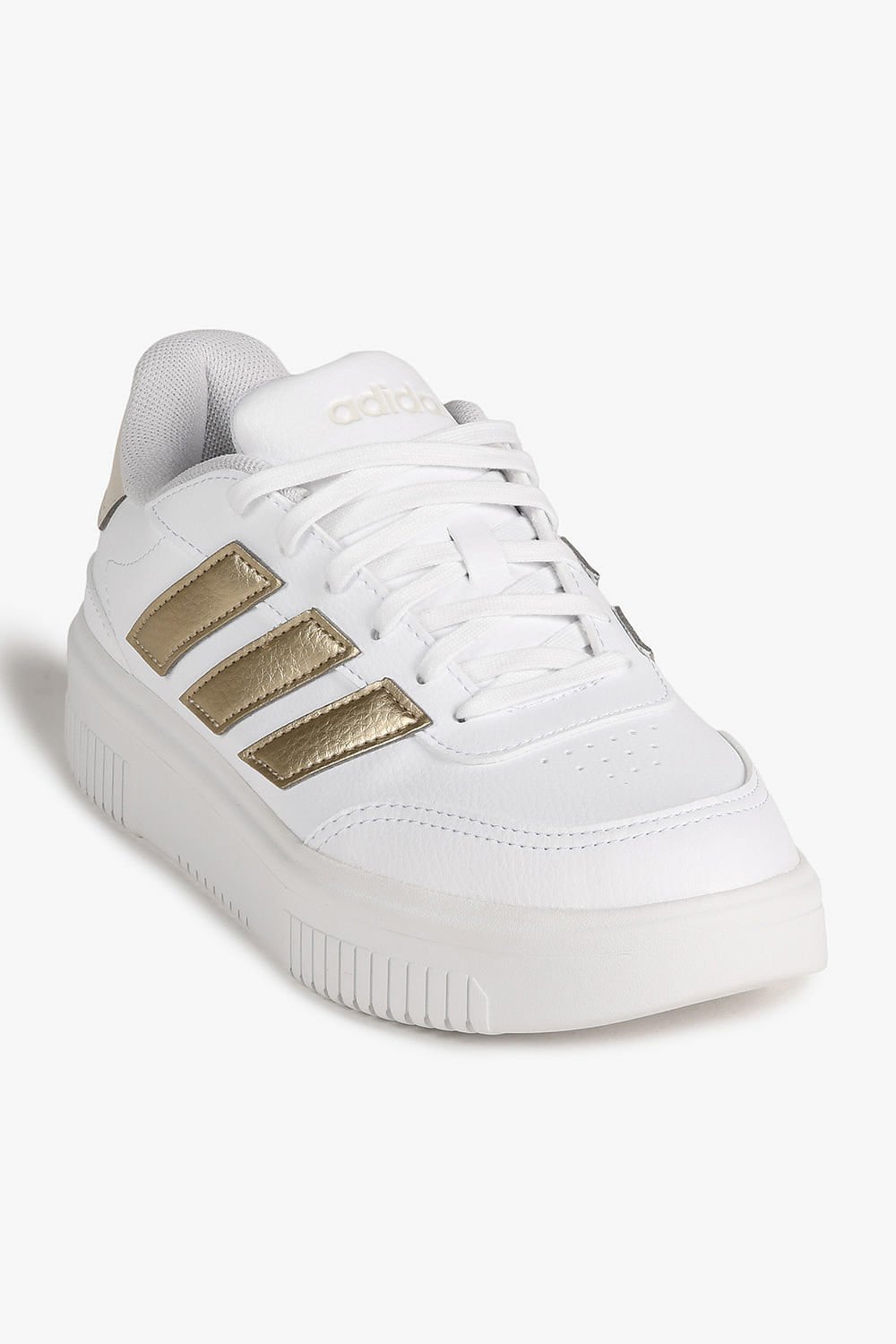 Tênis Adidas Courtblock Bold Feminino Branco 4