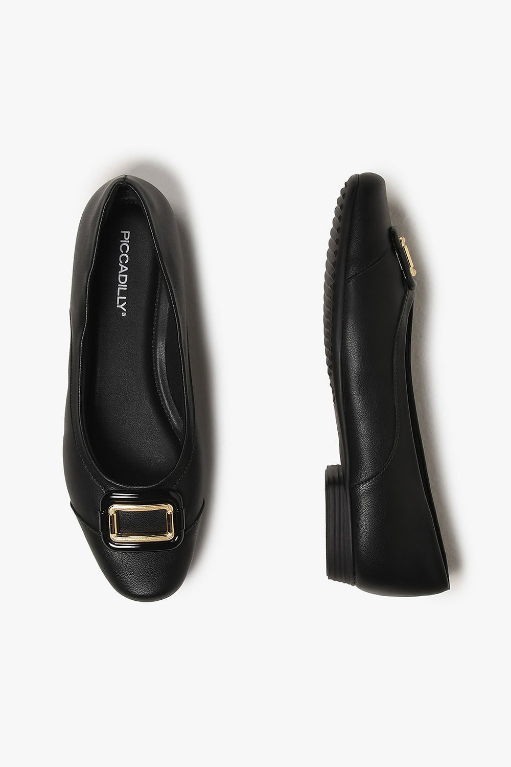 Sapatilha Feminina Bico Quadrado Piccadilly Derci Preto 5