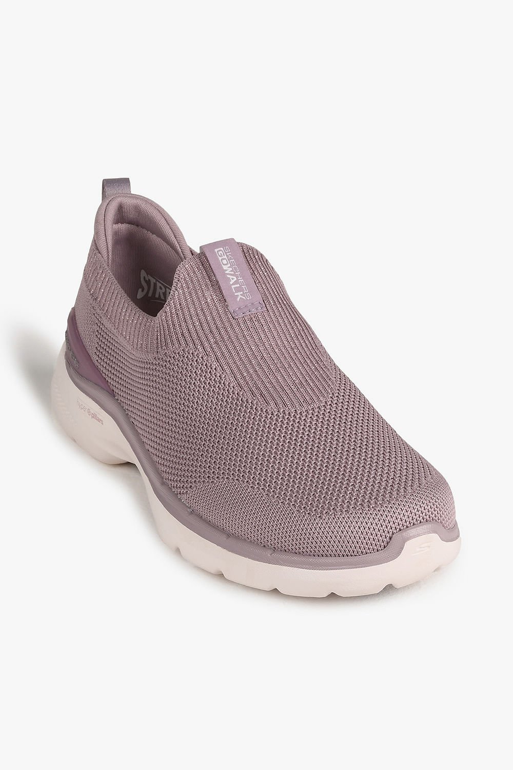 Tênis Skechers Go Walk 6 Vibrant Smile Feminino Rosa 4