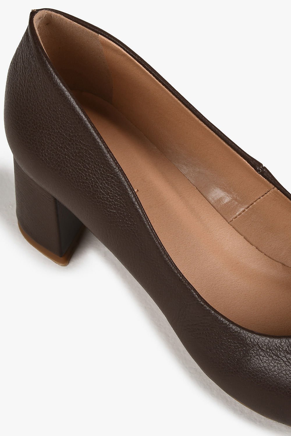 Sapato Feminino Salto Médio Mundial Judyth Marrom