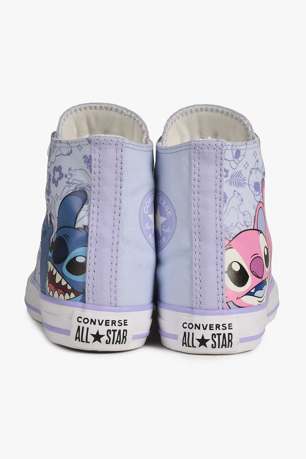 Tênis Infantil Converse Chuck Taylor All Star Stitch Lilás 2