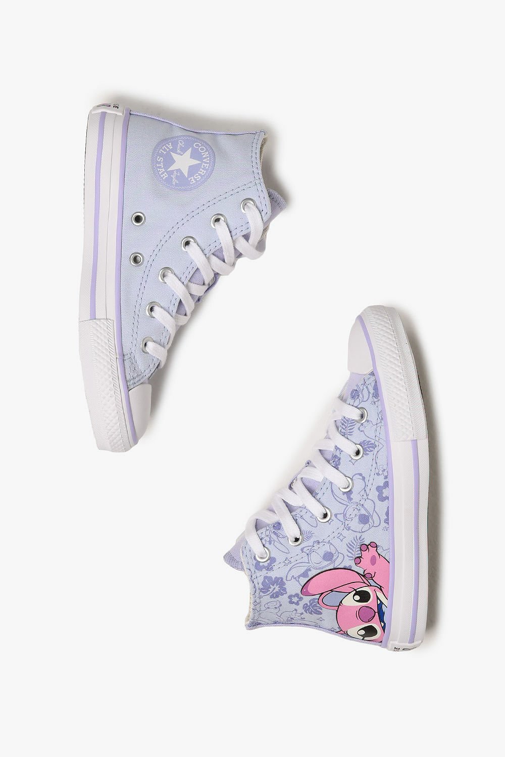 Tênis Infantil Converse Chuck Taylor All Star Stitch Lilás 3