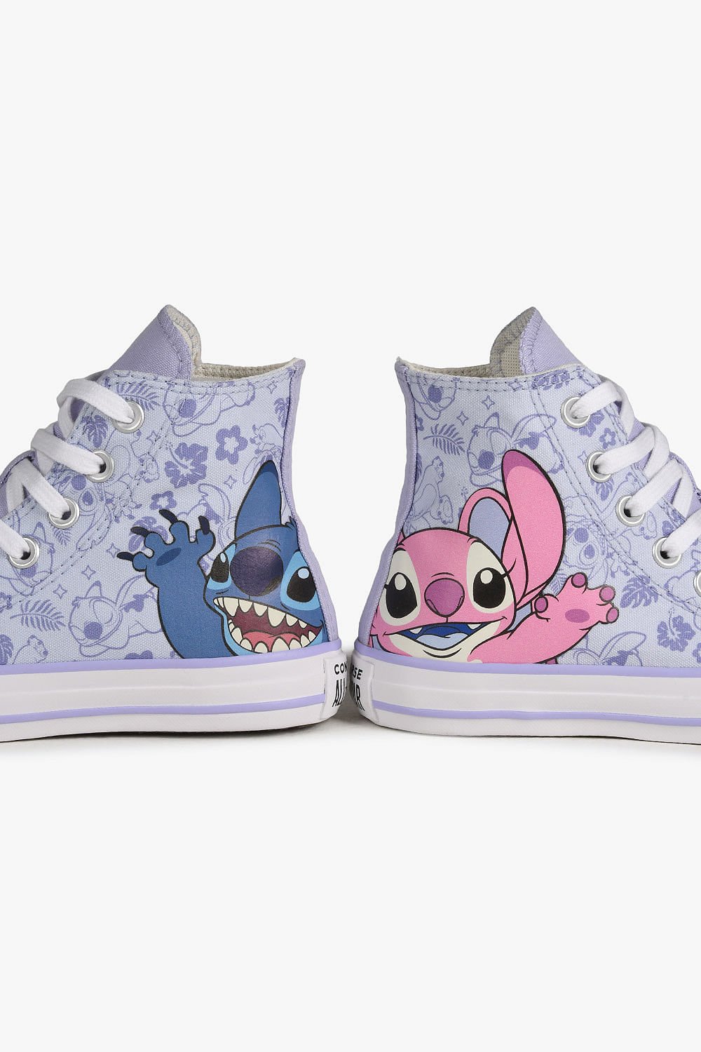 Tênis Infantil Converse Chuck Taylor All Star Stitch Lilás 4