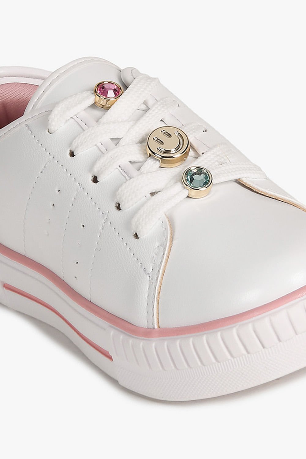 Tênis Casual Infantil Molekinha Fit Branco 2