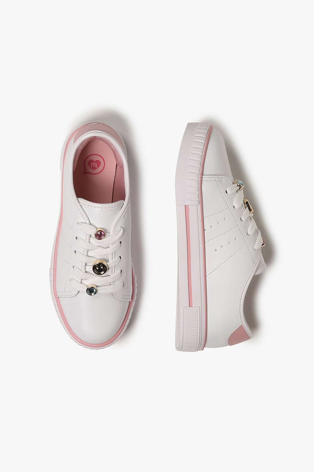 Tênis Casual Infantil Molekinha Fit Branco 3