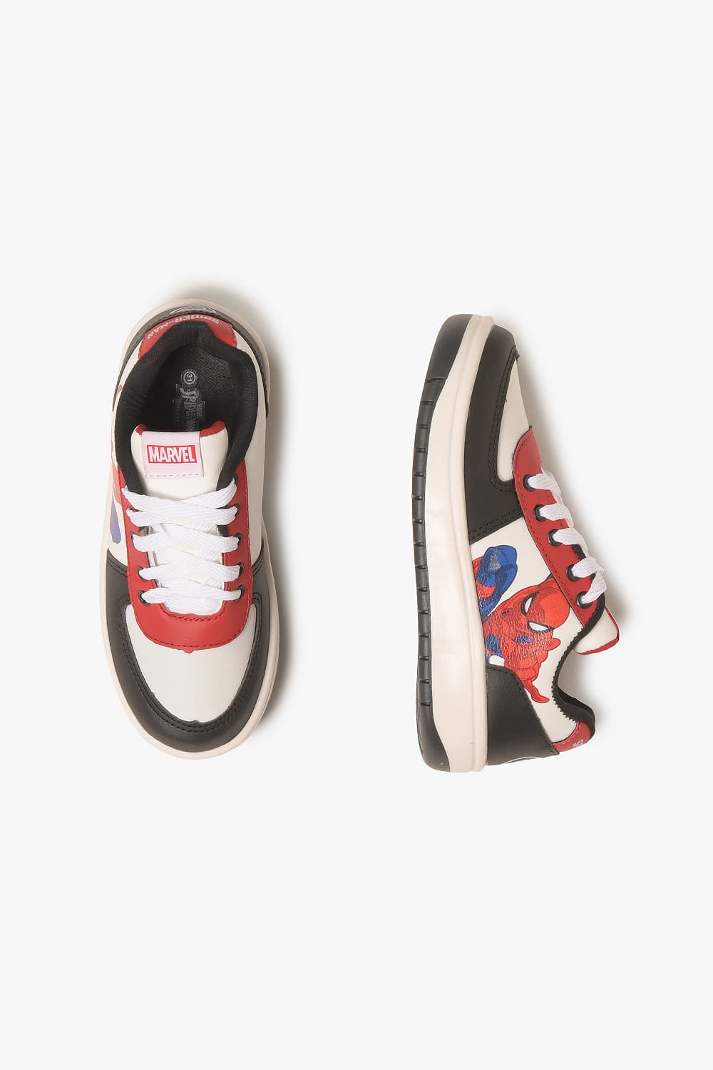 Tênis Infantil Danguinho Homem Aranha Branco 3