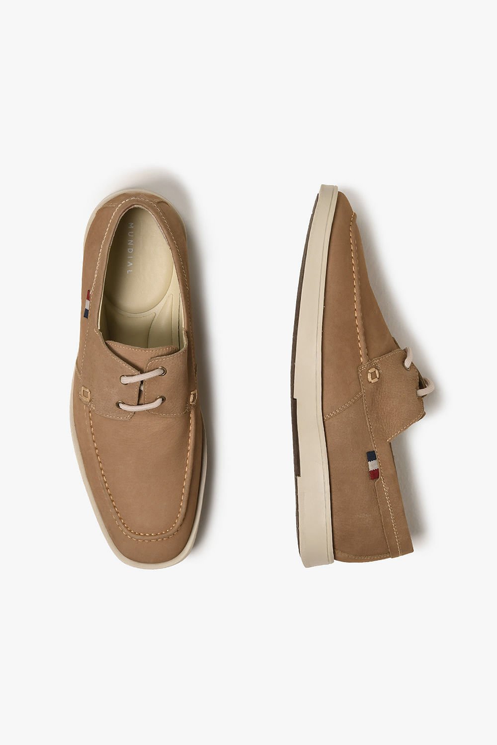 Sapatênis Masculino Mundial New Born Bege 3