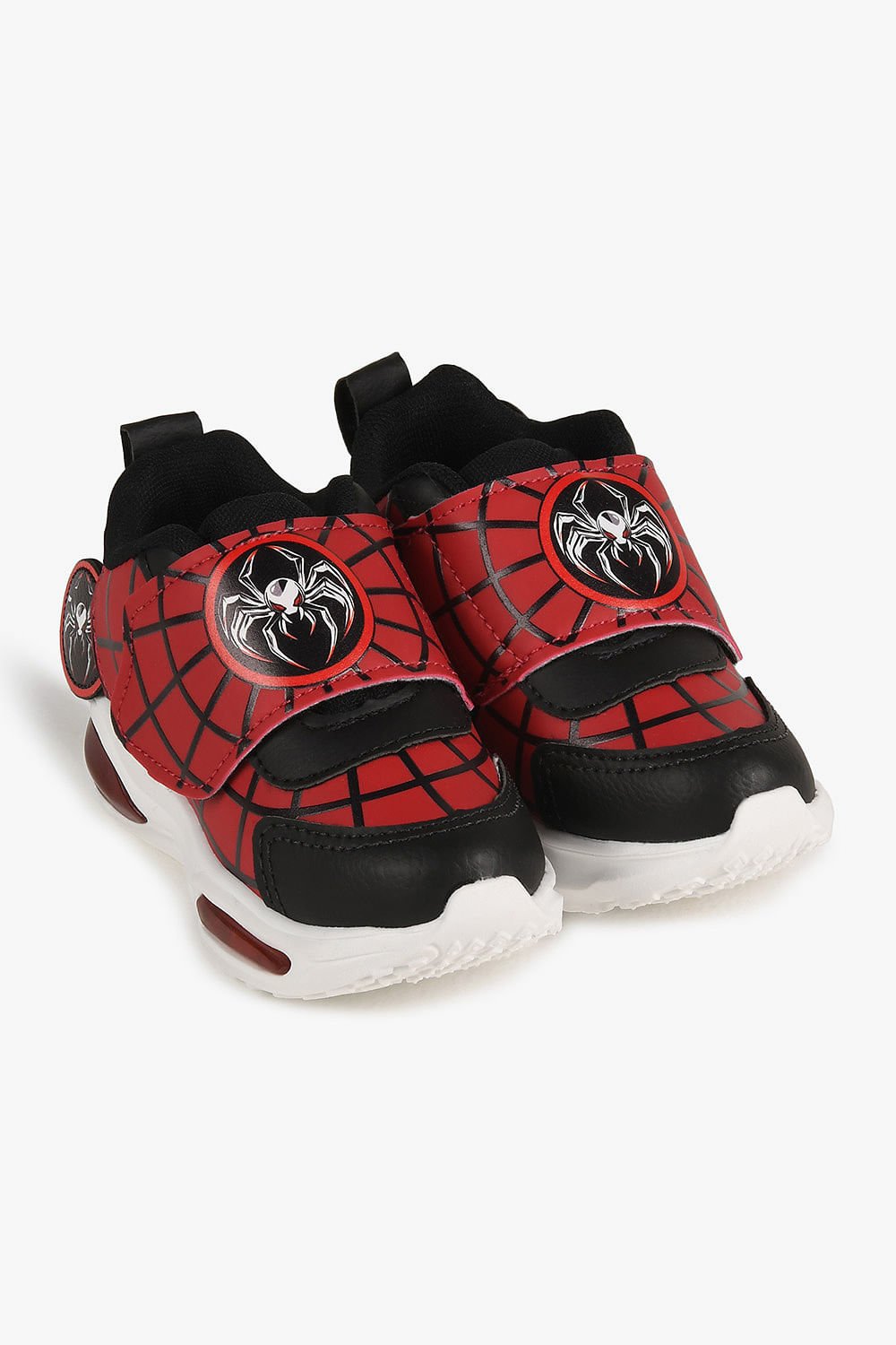 Tênis Casual Infantil Mini Pé Homem Aranha Preto 4
