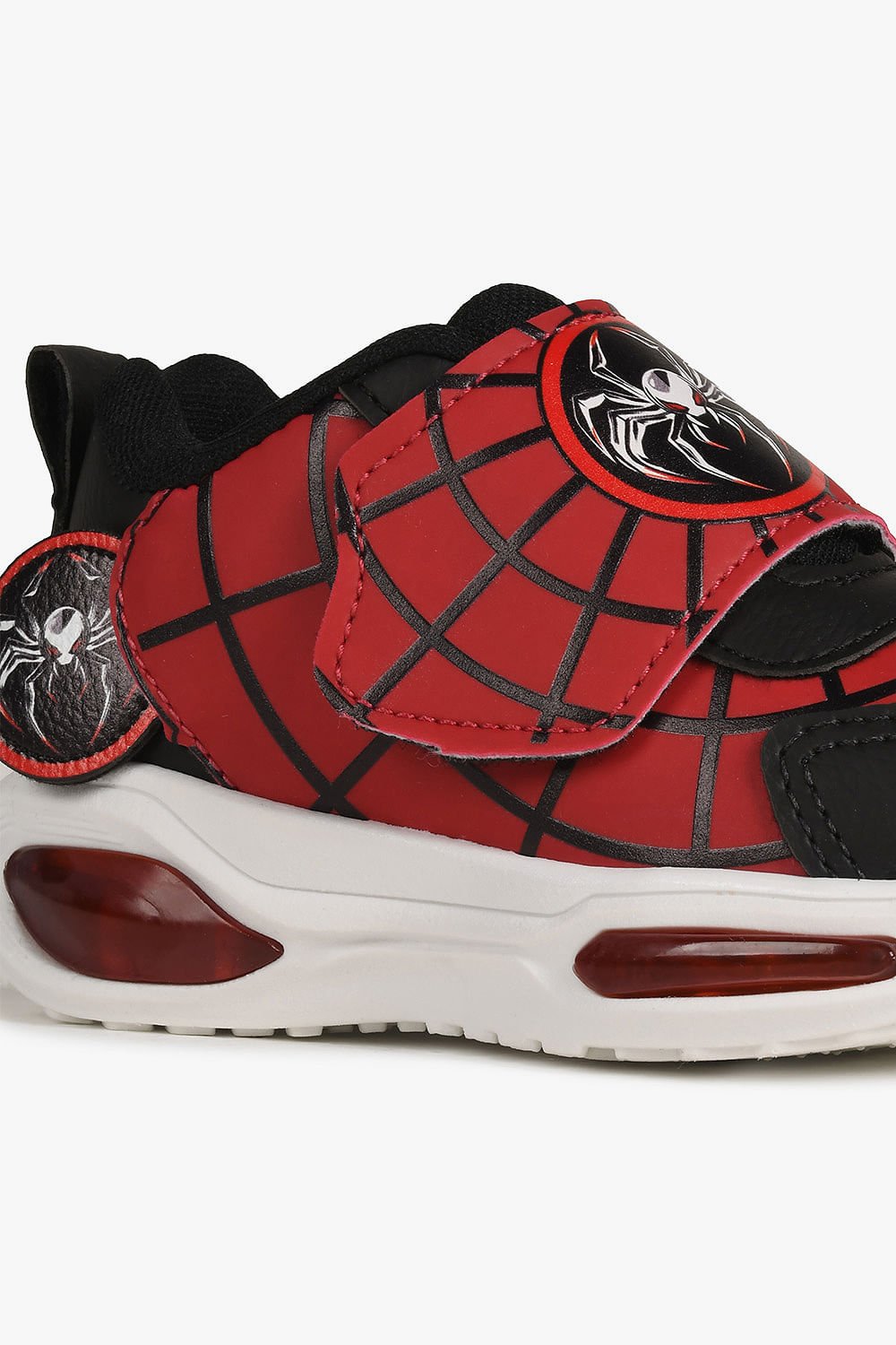 Tênis Casual Infantil Mini Pé Homem Aranha Preto 6