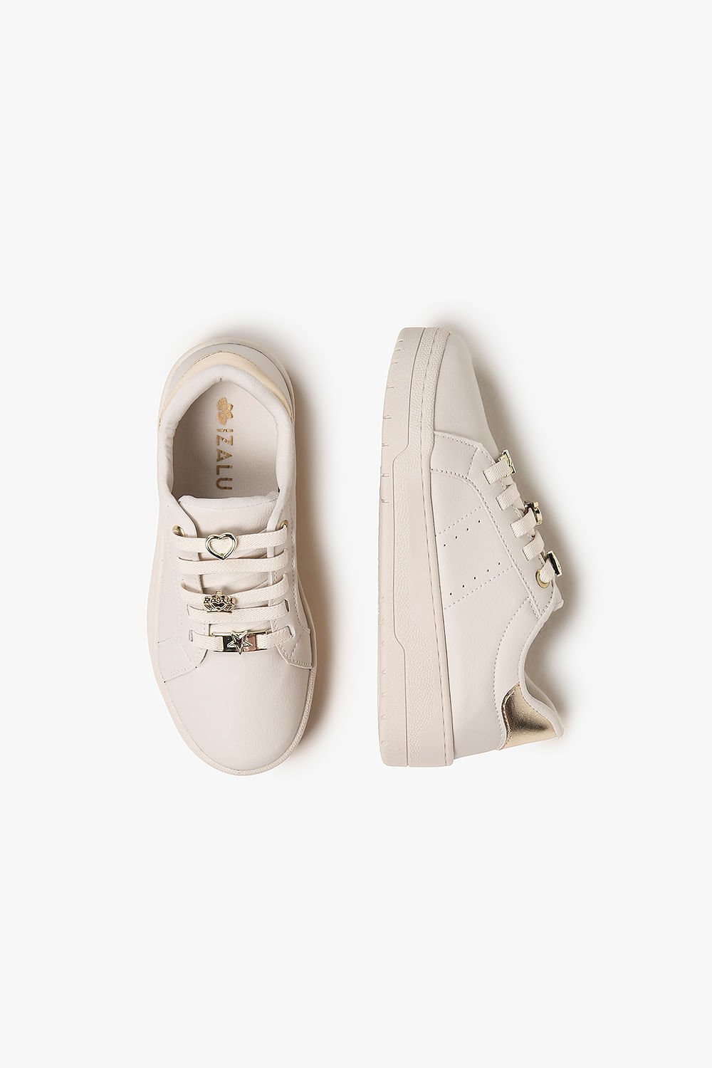 Tênis Casual Infantil Izalu Maya Off White 3