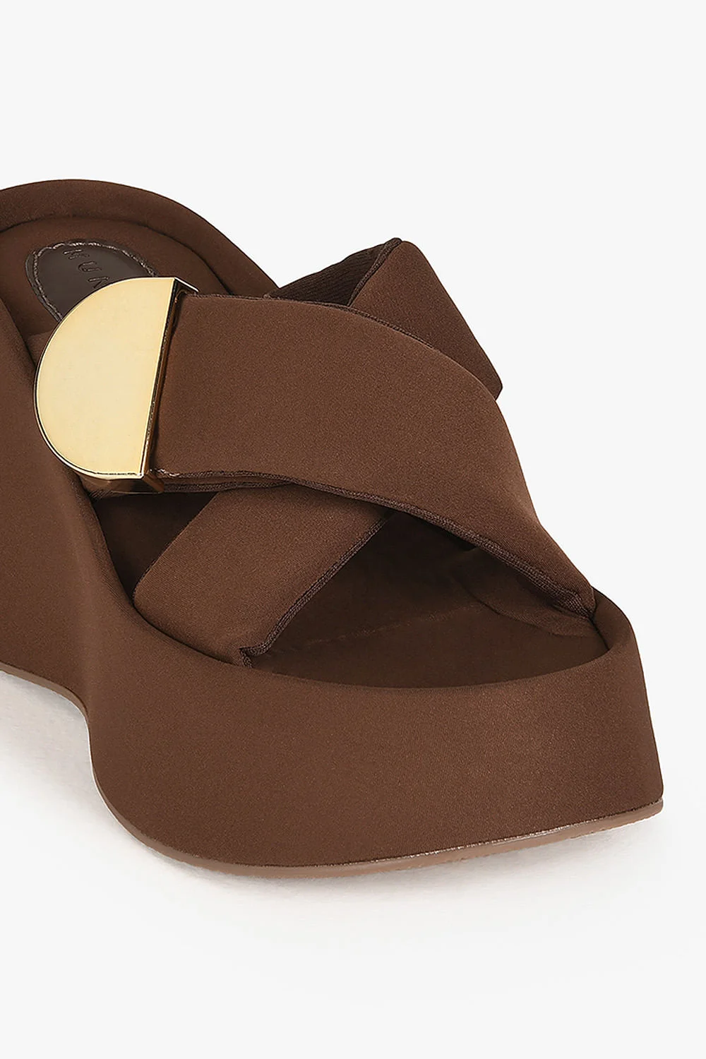 Tamanco Feminino Plataforma Mundial Wanderleia Café 2