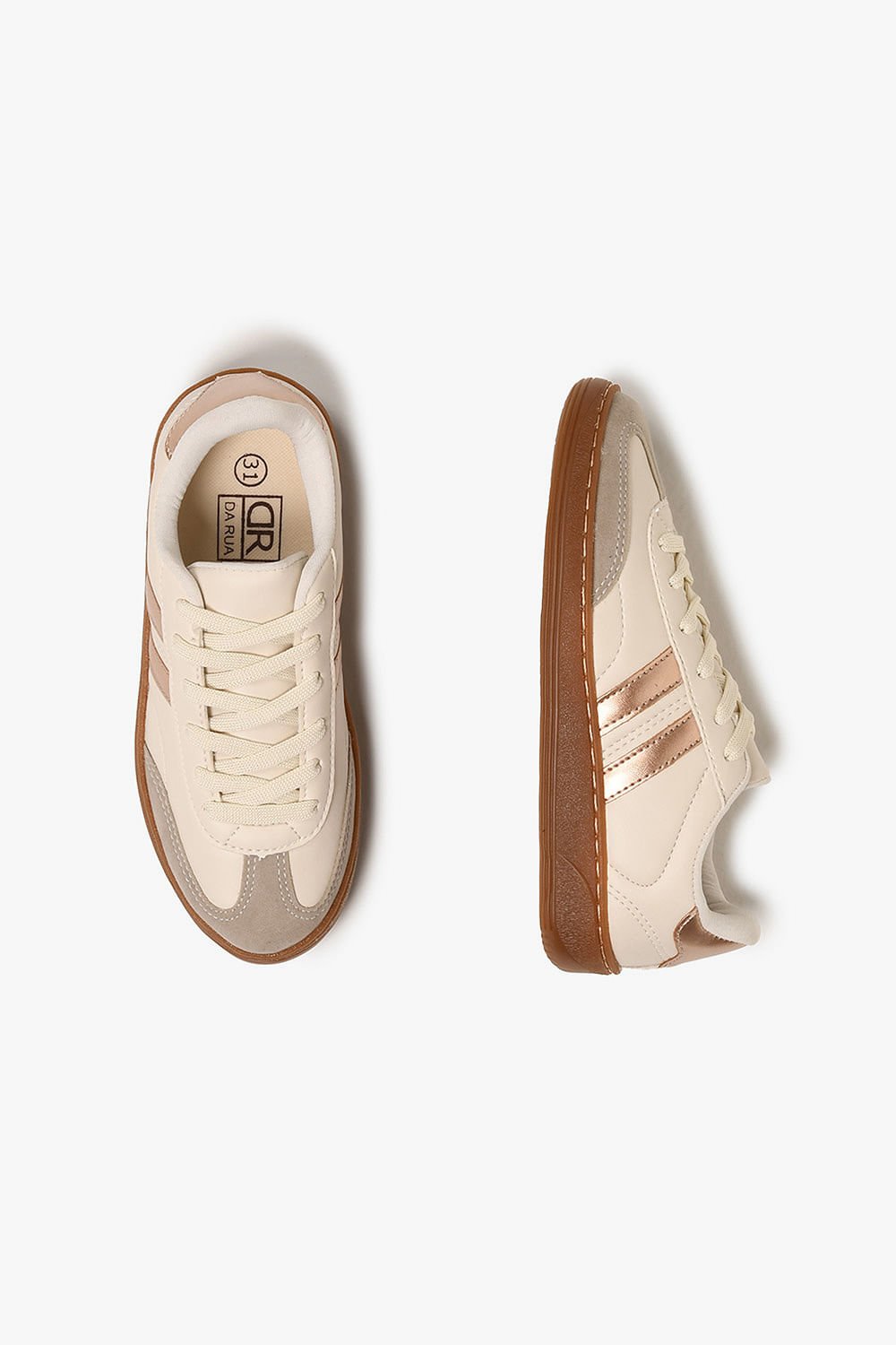 Tênis Infantil Da Rua Bianca Off White 3