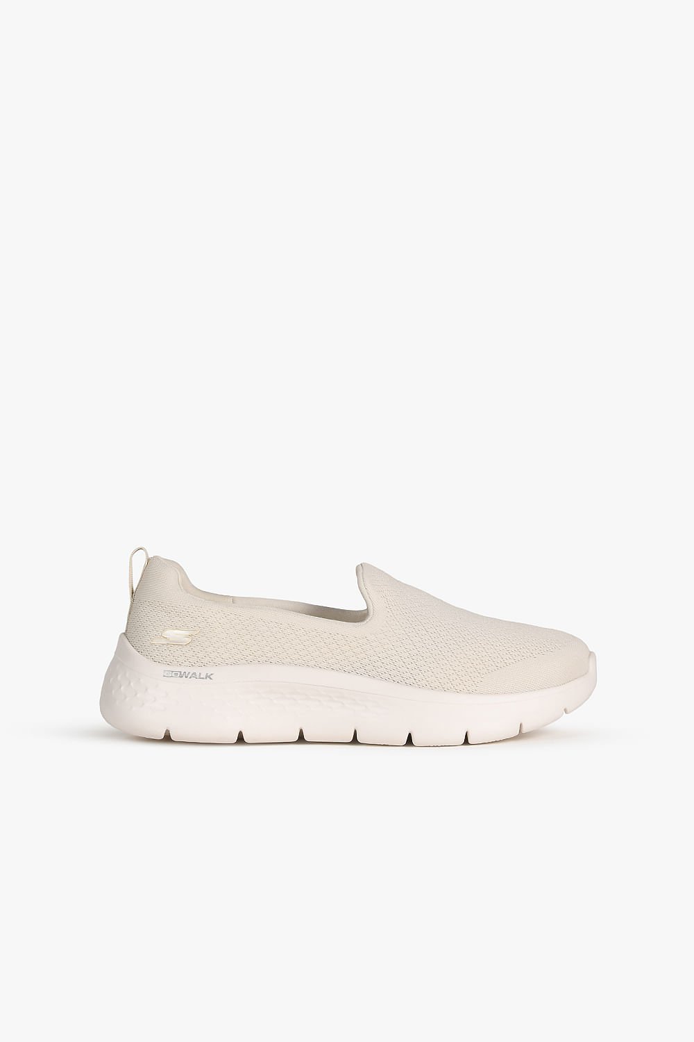 Tênis Skechers Slip On Go Walk Flex Feminino Bege 1