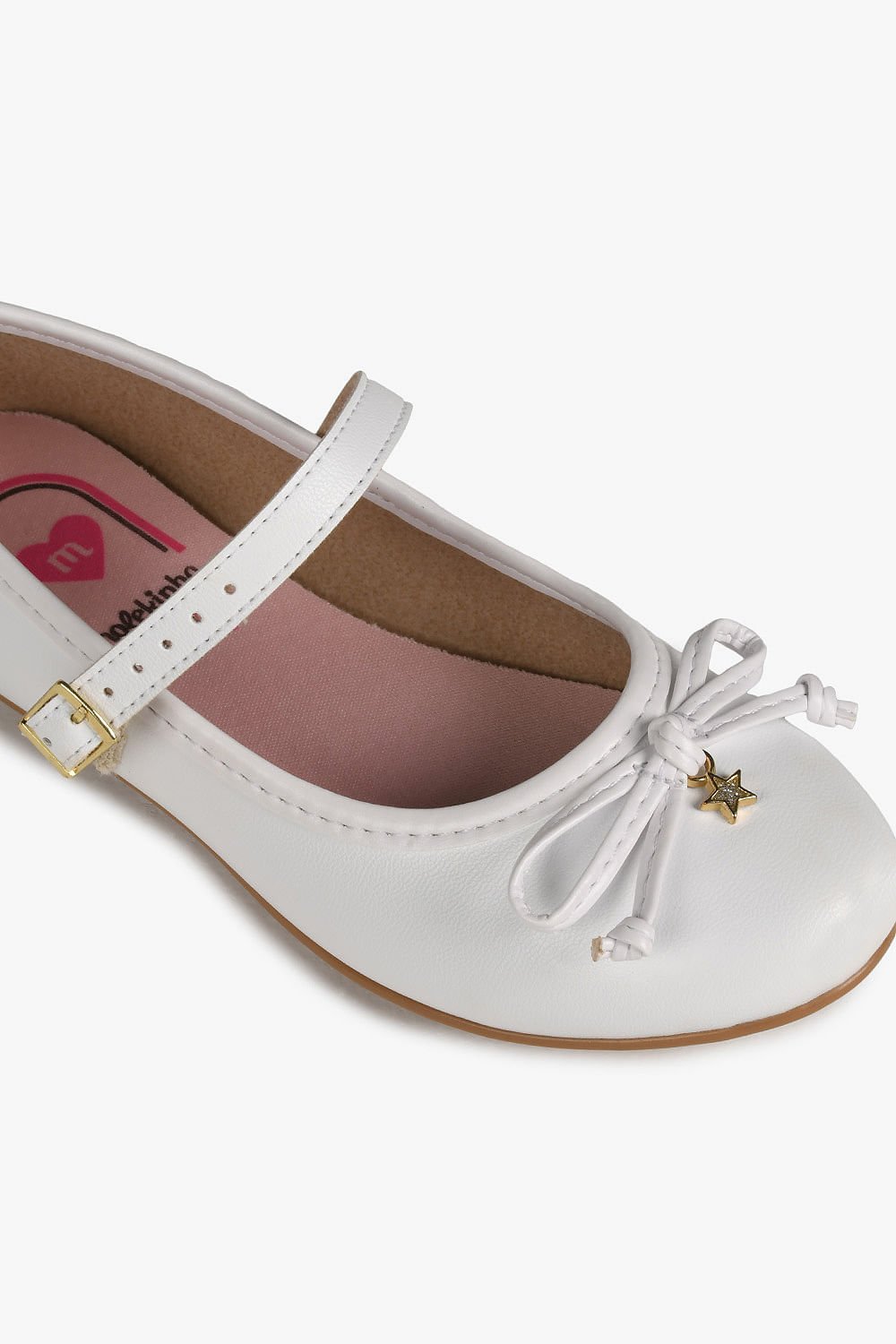 Sapatilha Infantil Molekinha Eva Branco 2