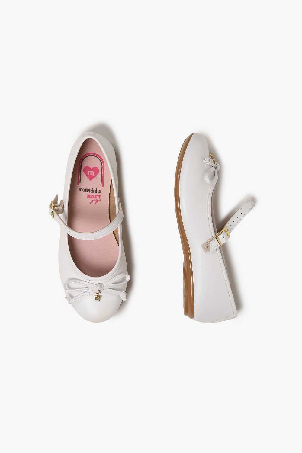 Sapatilha Infantil Molekinha Eva Branco 3