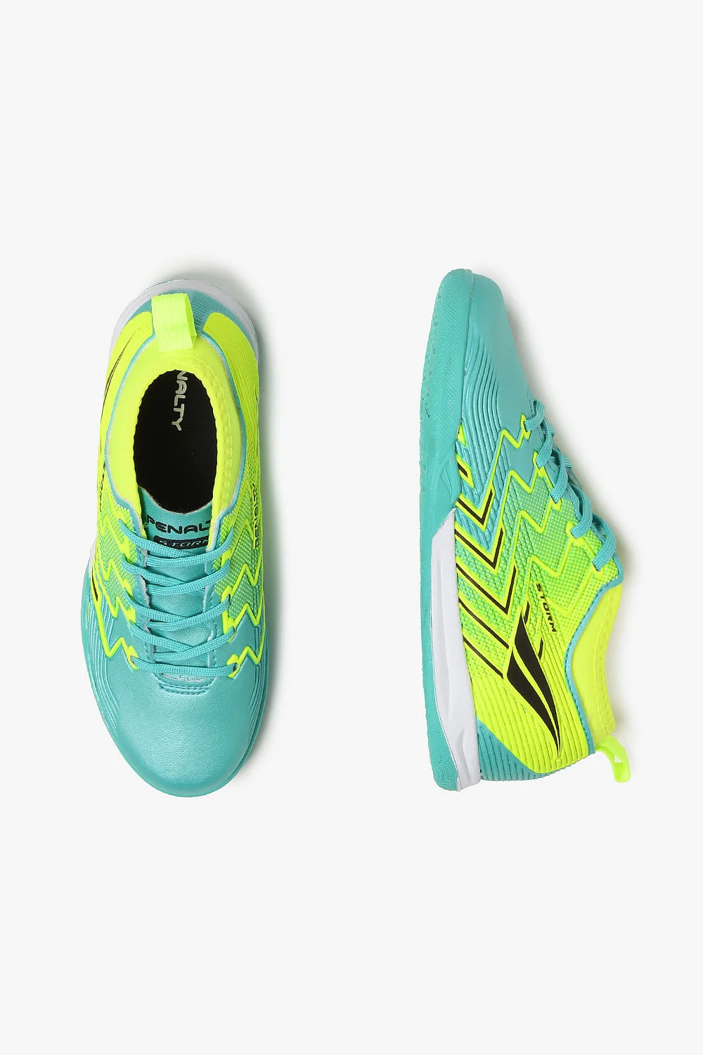 Chuteira Futsal Penalty Storm Y-3 Verde/Amarelo 3