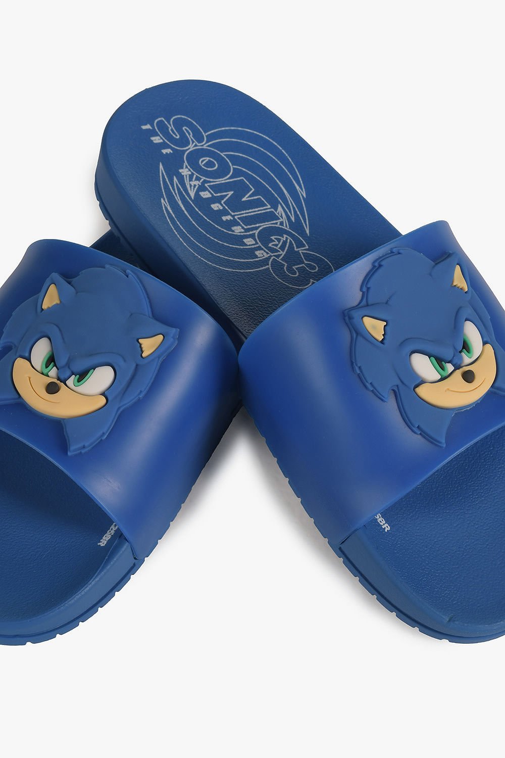 Chinelo Infantil Slide Grendene Sonic Azul 2